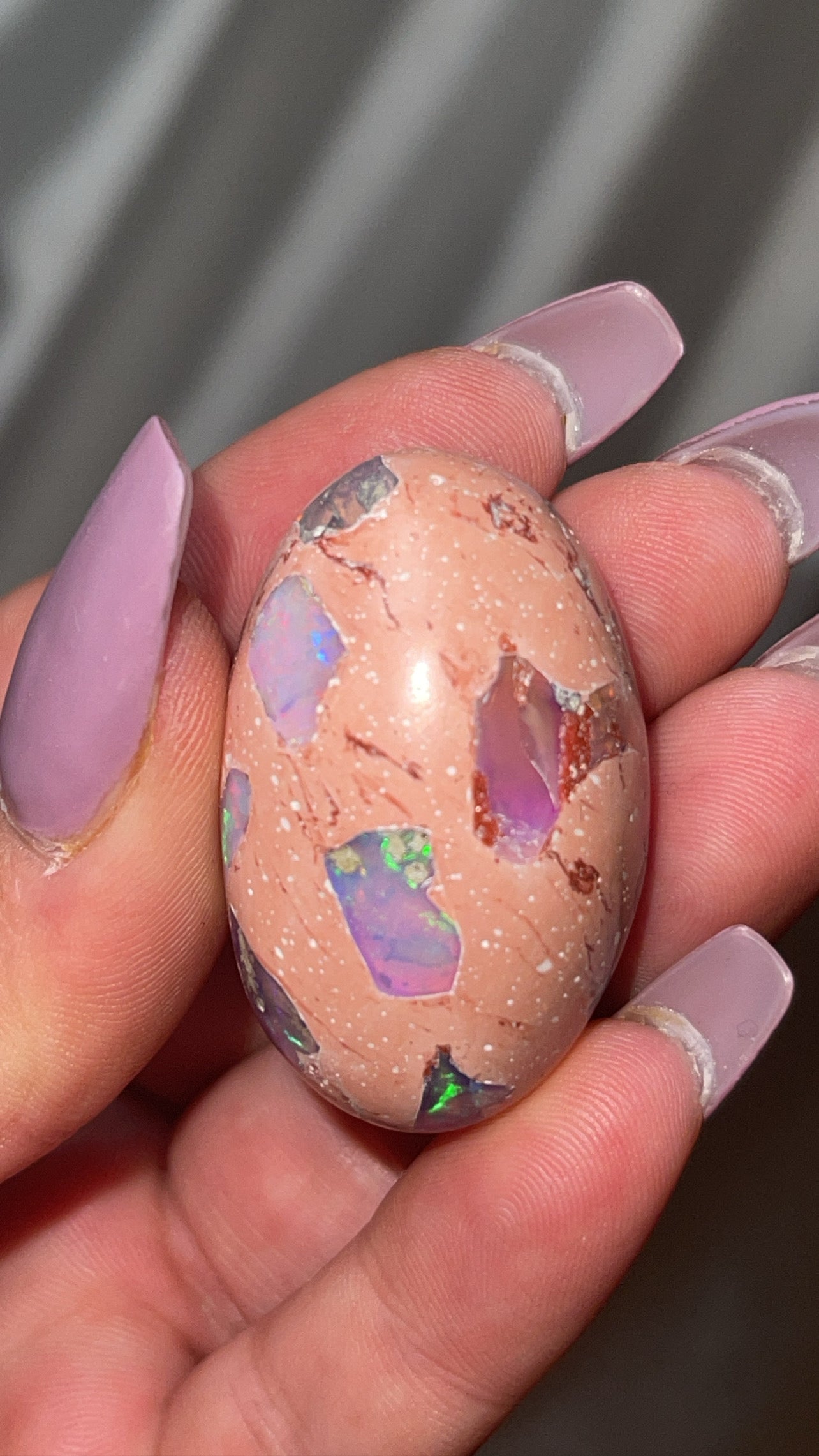 Mexican Fire Opal AAA Egg