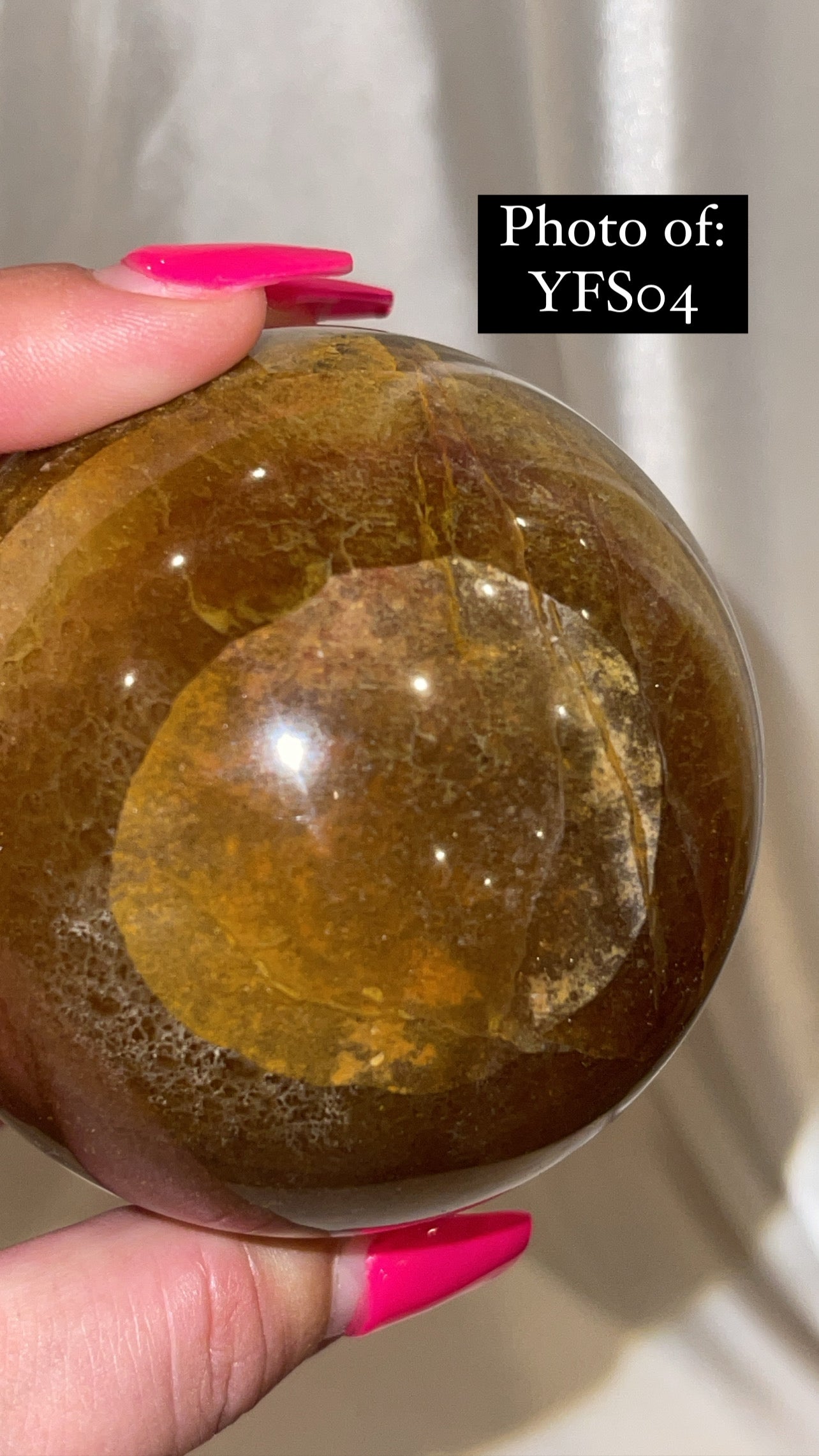 Bumblebee Fluorite Large Sphere