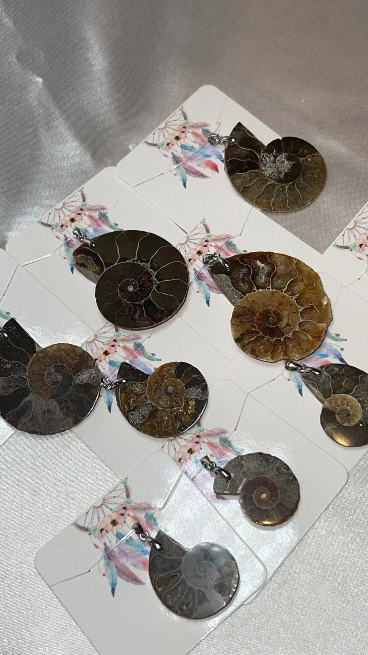 Ammonite Pendant (Choose Your Own)