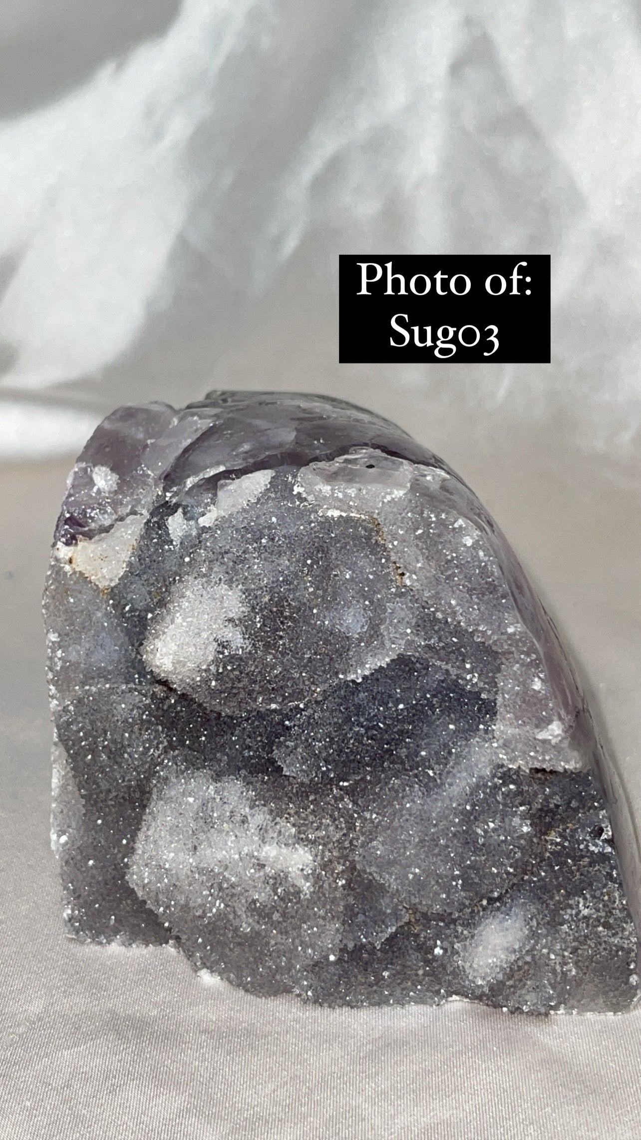 Sugar Amethyst Large Cutbase