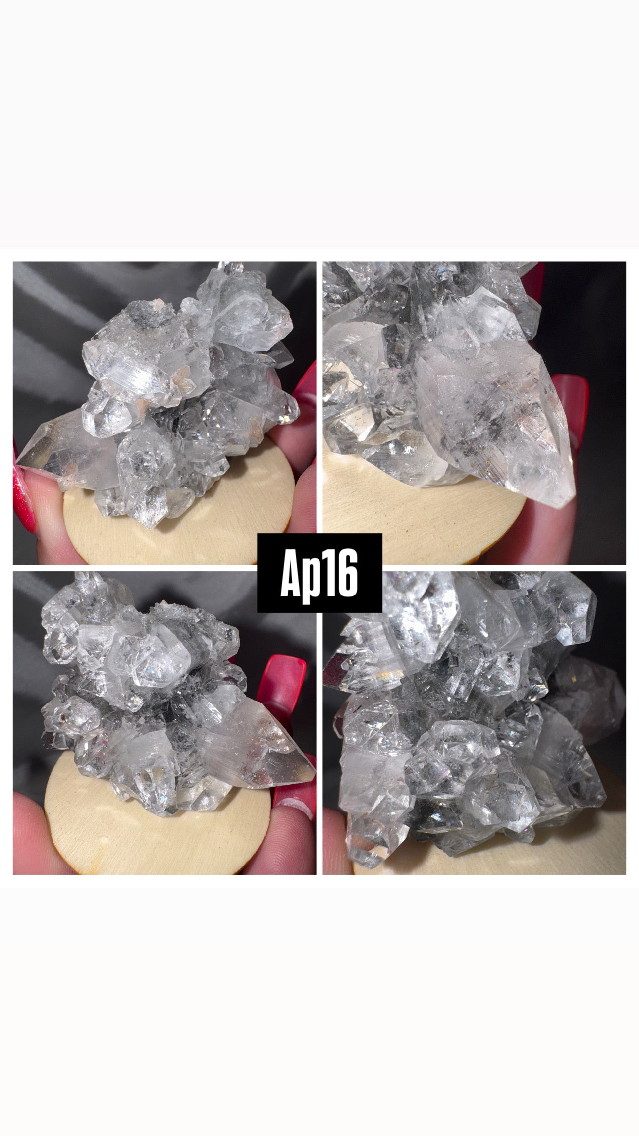 Gem Apophyllite AAA Stalachtite