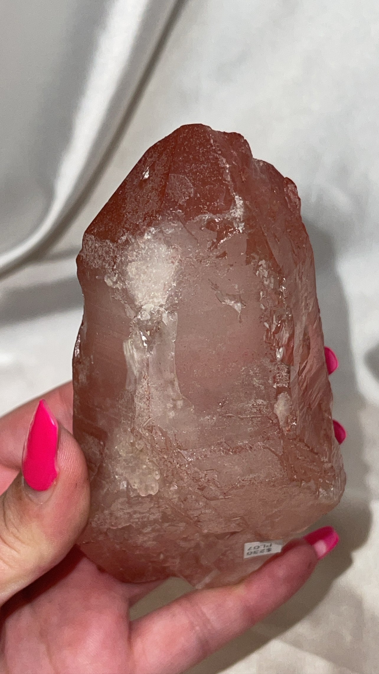 Scarlet Temple Lemurian XL Double Terminated Point