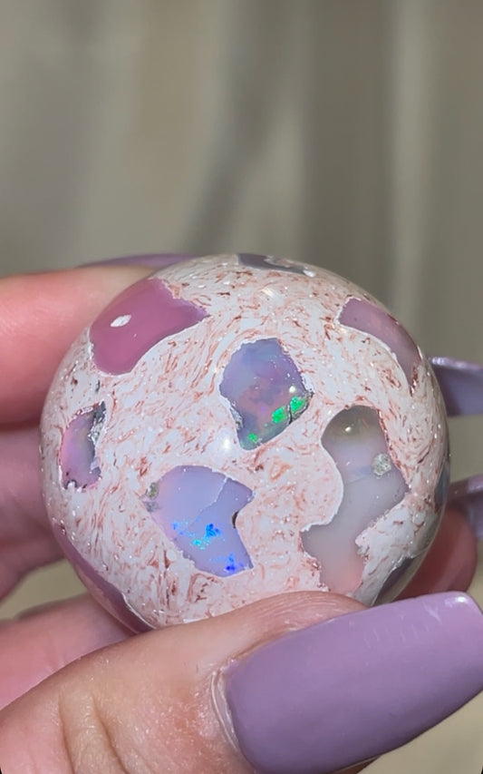 Mexican Fire Opal AAA Sphere