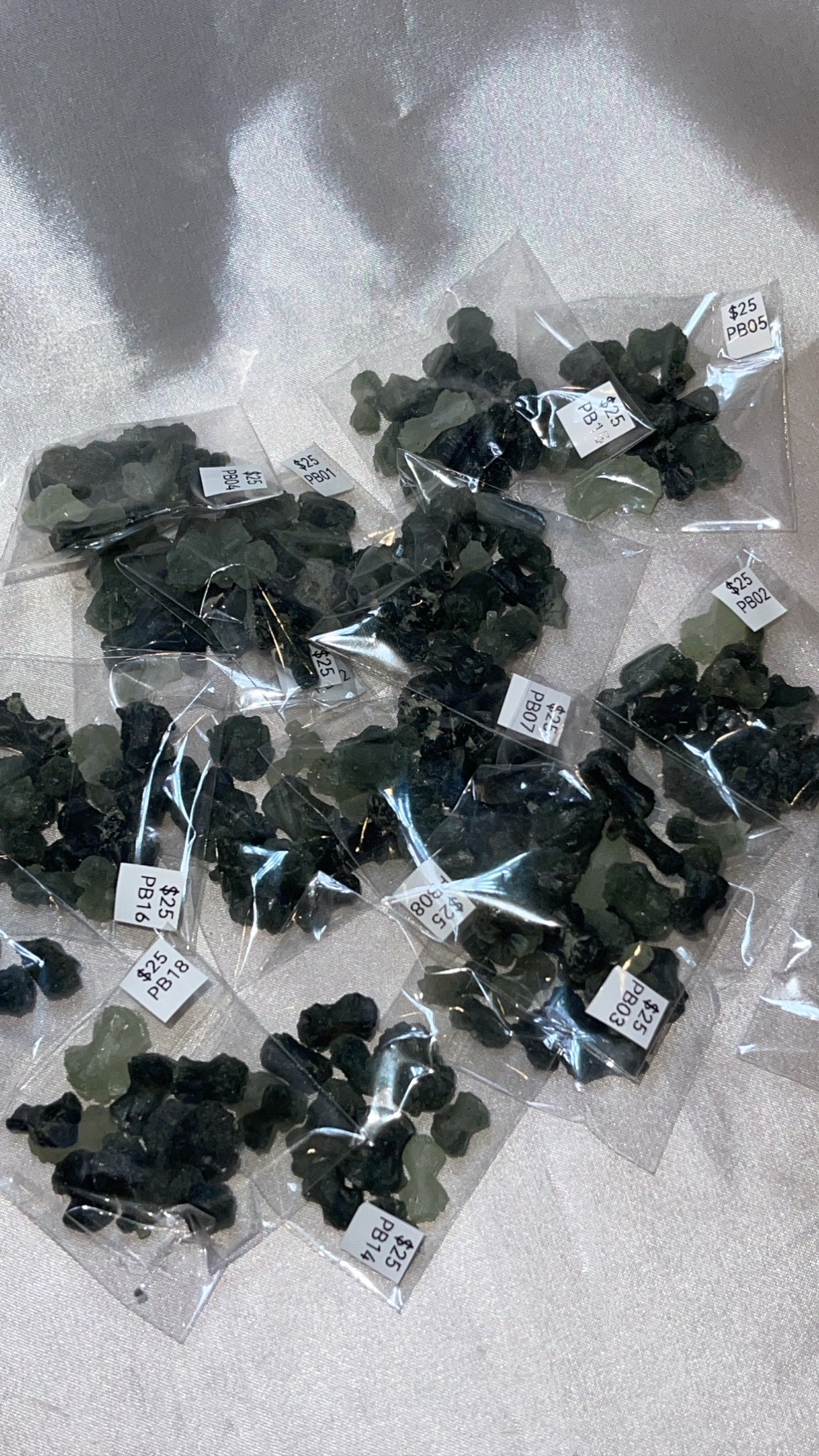 Prehnite Epidote Bowtie Bundle