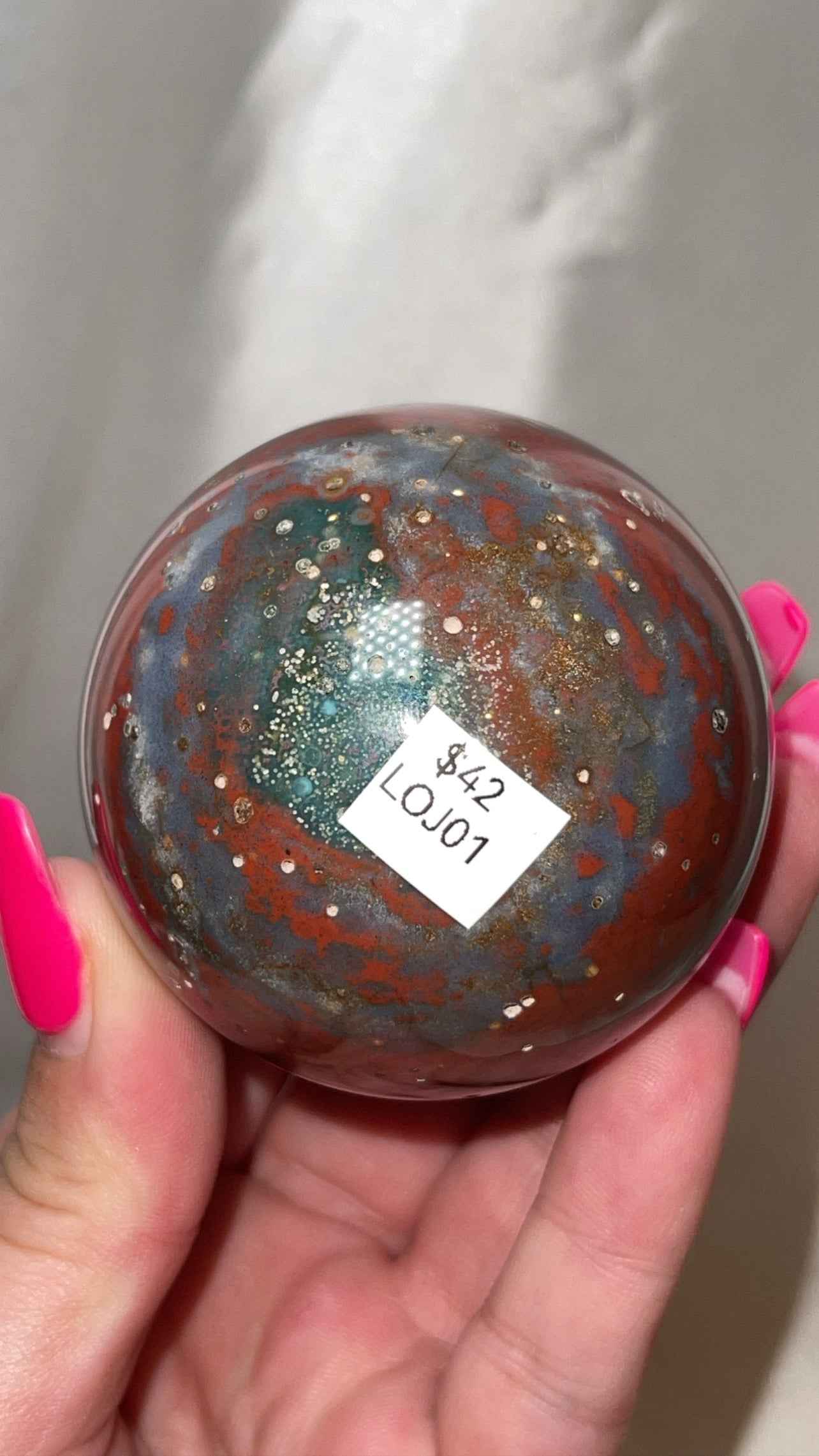 Ocean Jasper AAA Sphere (58mm)