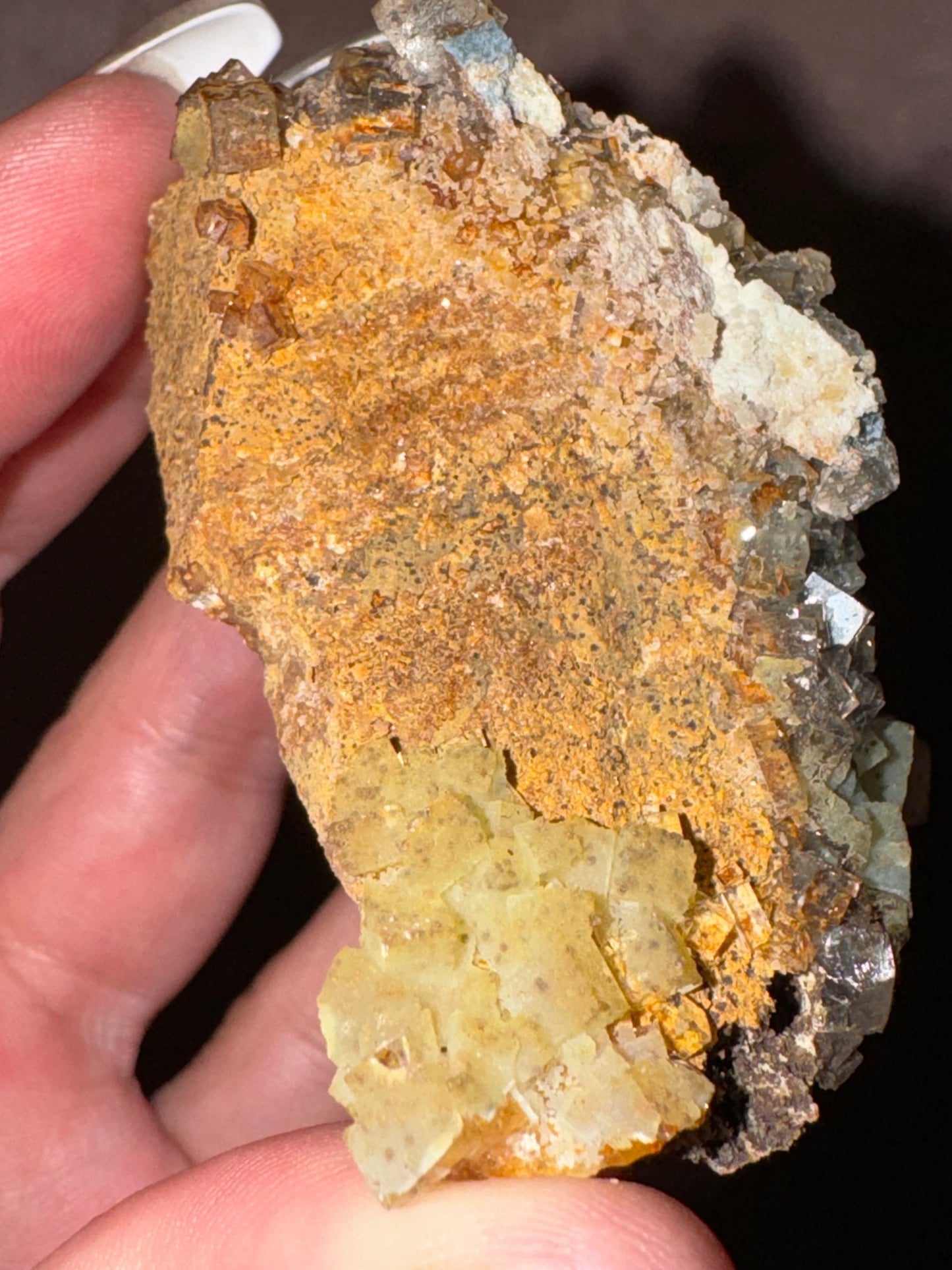 Colorless Fujian Fluorite Specimen