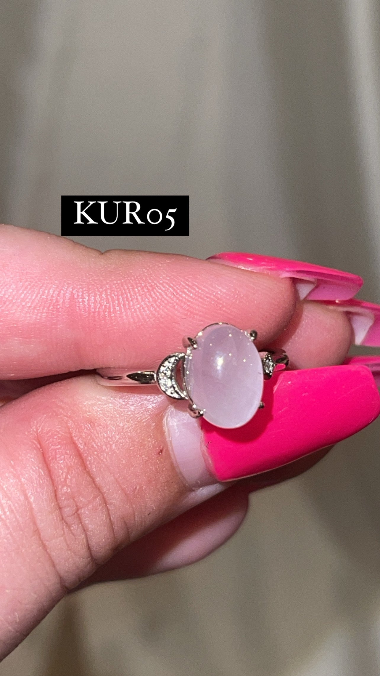 Kunzite AAA Adjustable Ring (Choose Your Own)