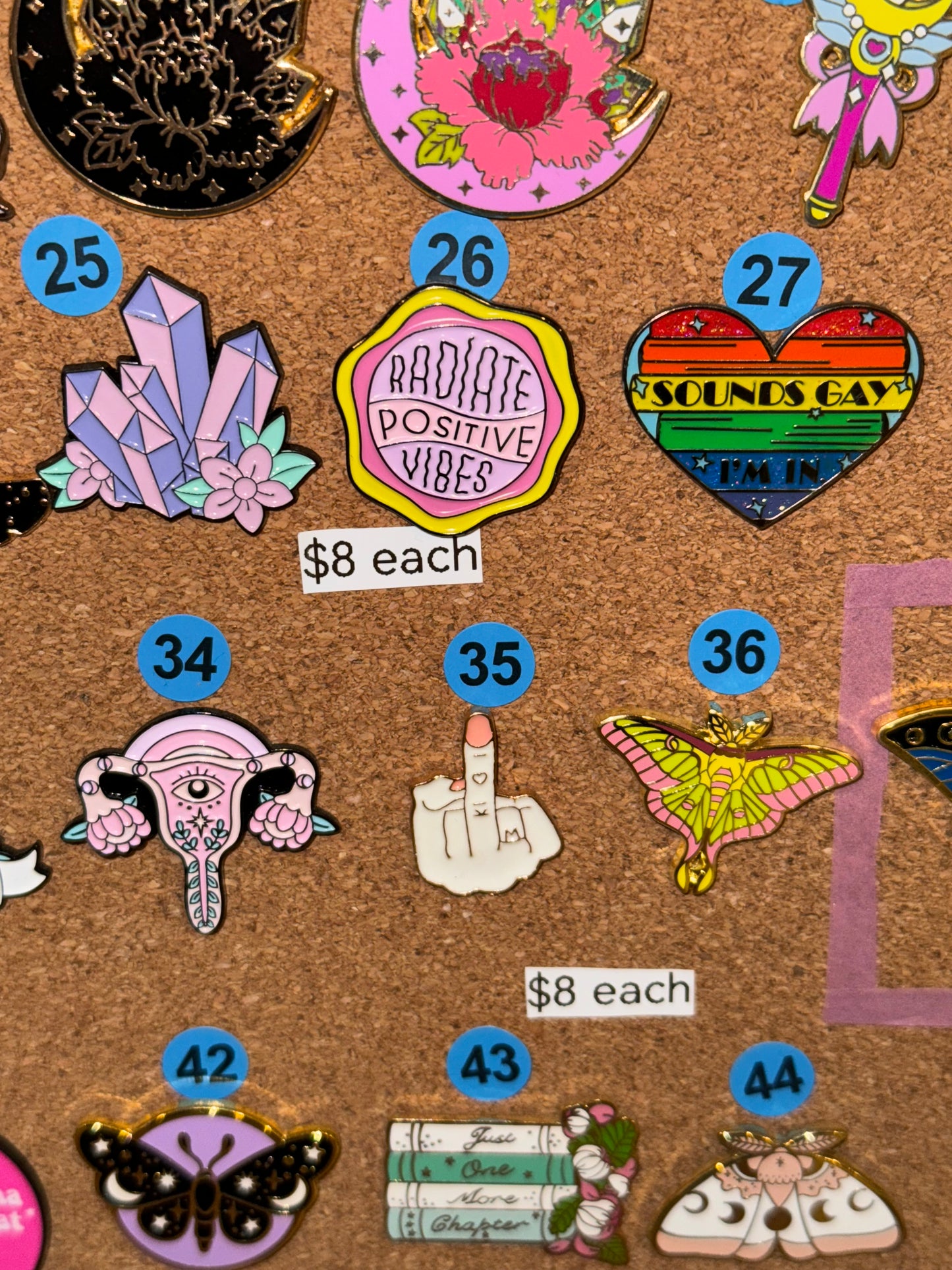 Enamel Pin (Choose Your Own)