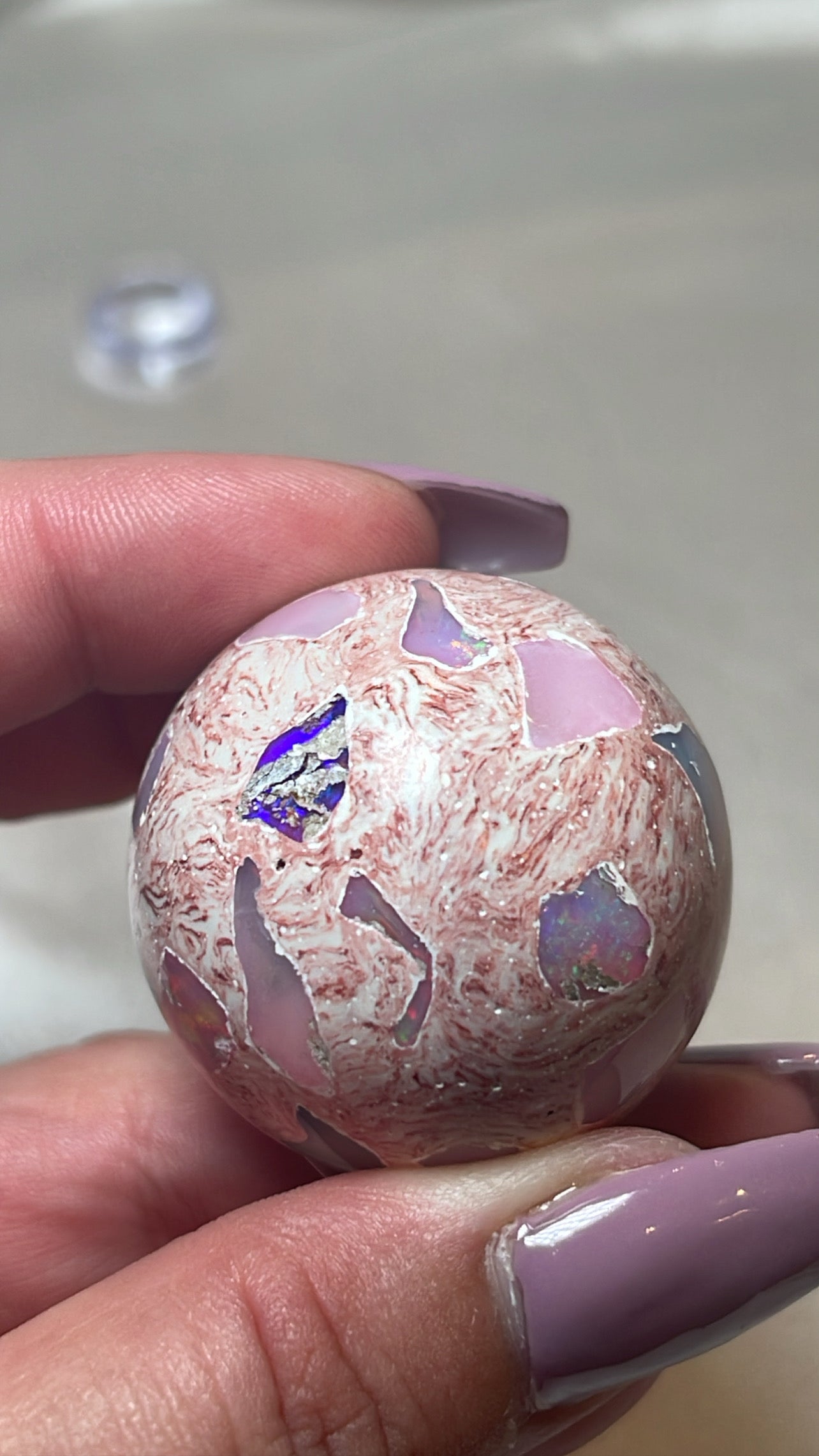 Mexican Fire Opal AAA Sphere