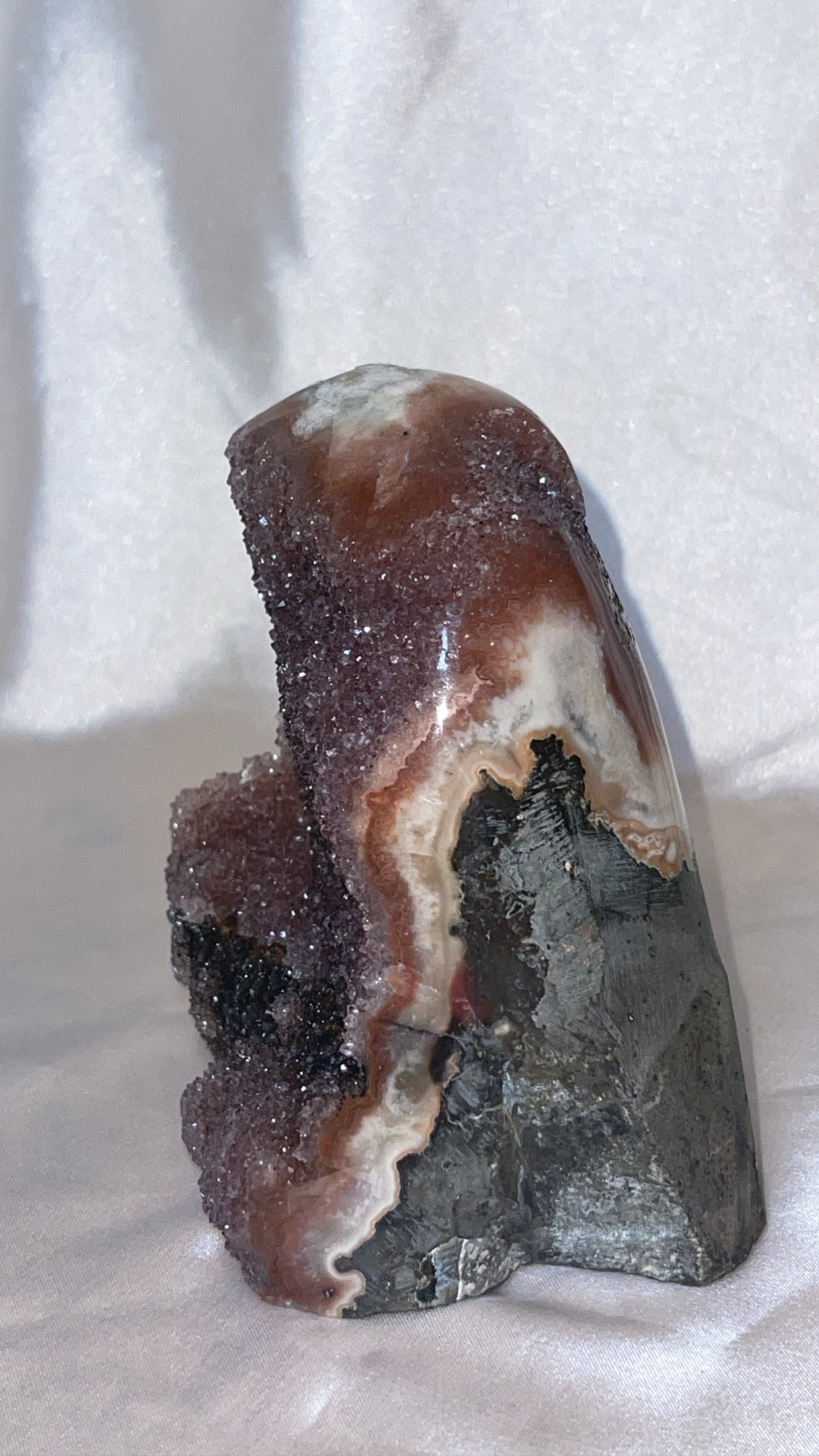 Druzy Galaxy Amethyst AAA Large Cutbase