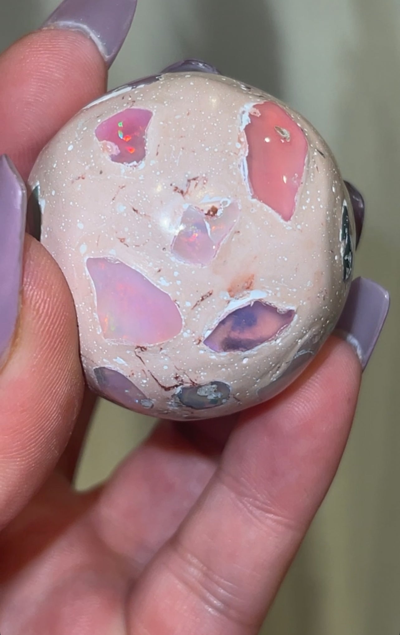 Mexican Fire Opal AAA Sphere