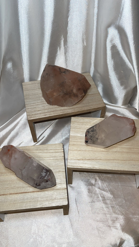 HIGH VIBRATION Hematite Lithium Semi Polished Point Large (one left!!!)