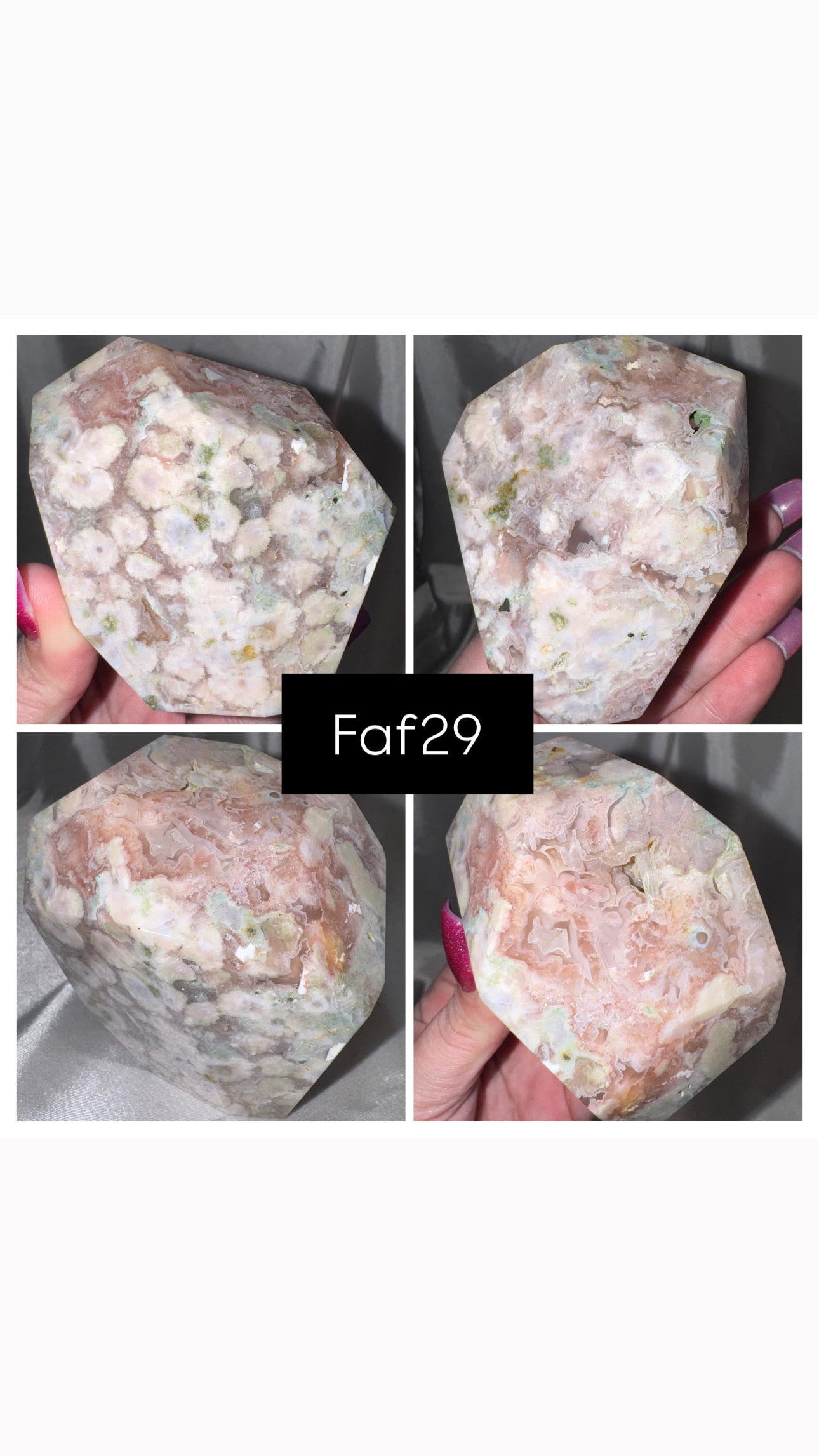 Flower Agate AA Freeform