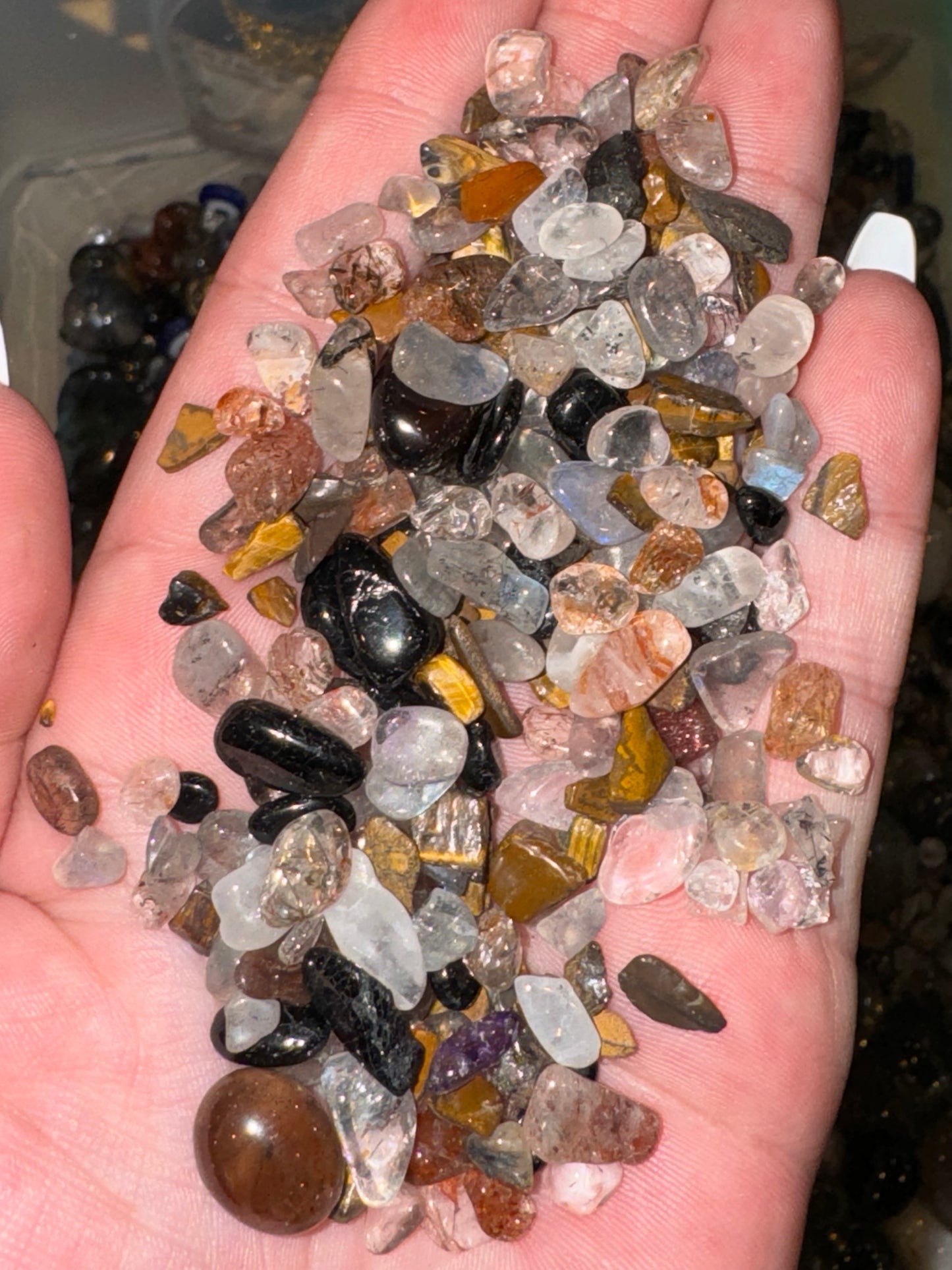 Protection Crystal Confetti Scoop