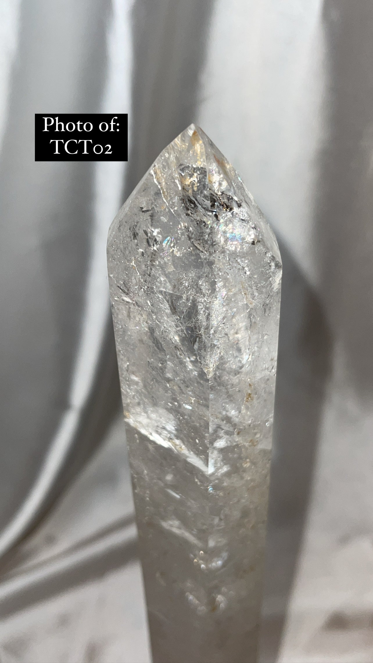 Clear Quartz AAA XXL Tower