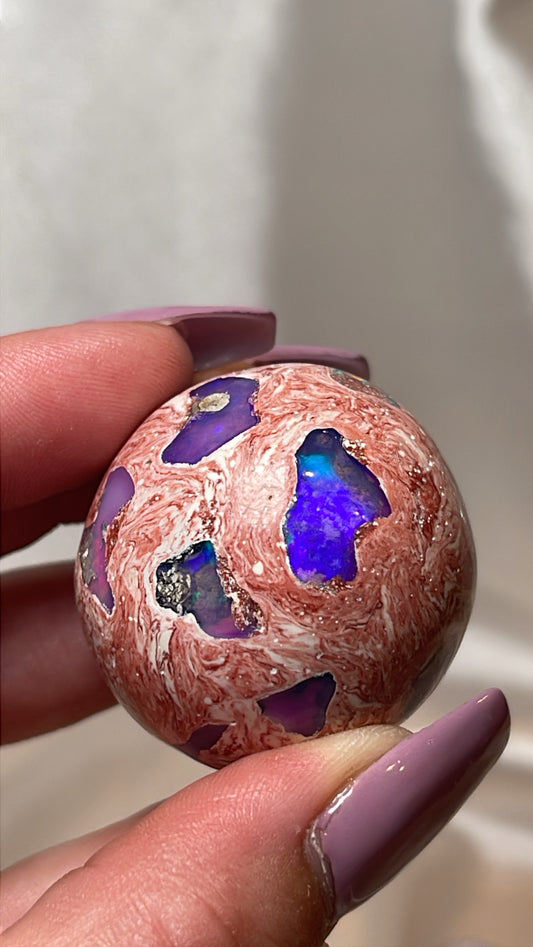 Mexican Fire Opal AAA Sphere