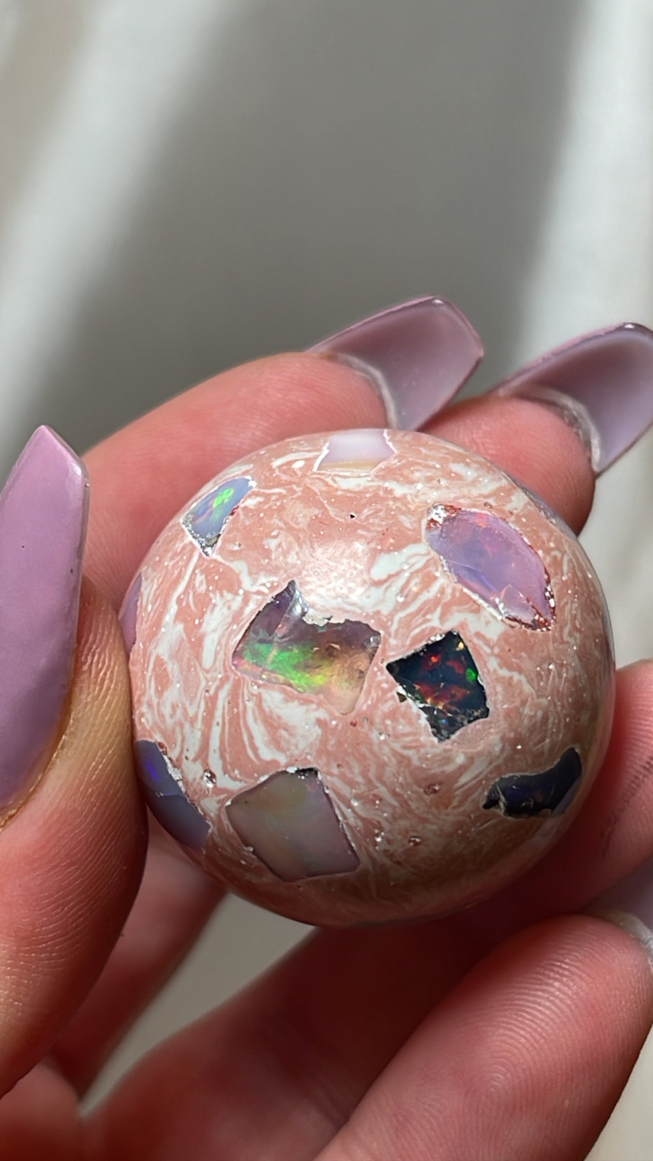 Mexican Fire Opal AAA Sphere