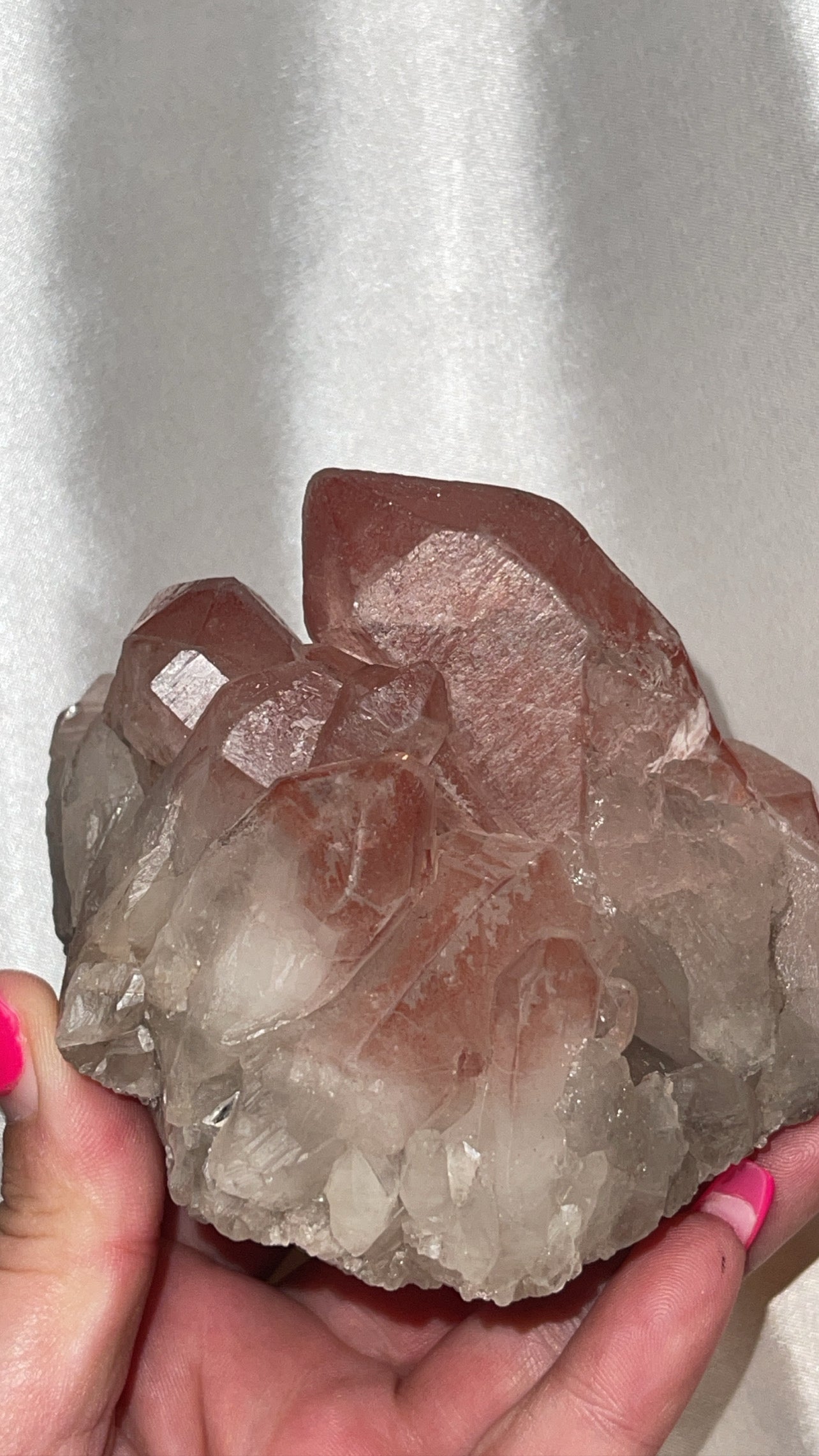 Scarlet Temple Lemurian XL Cluster