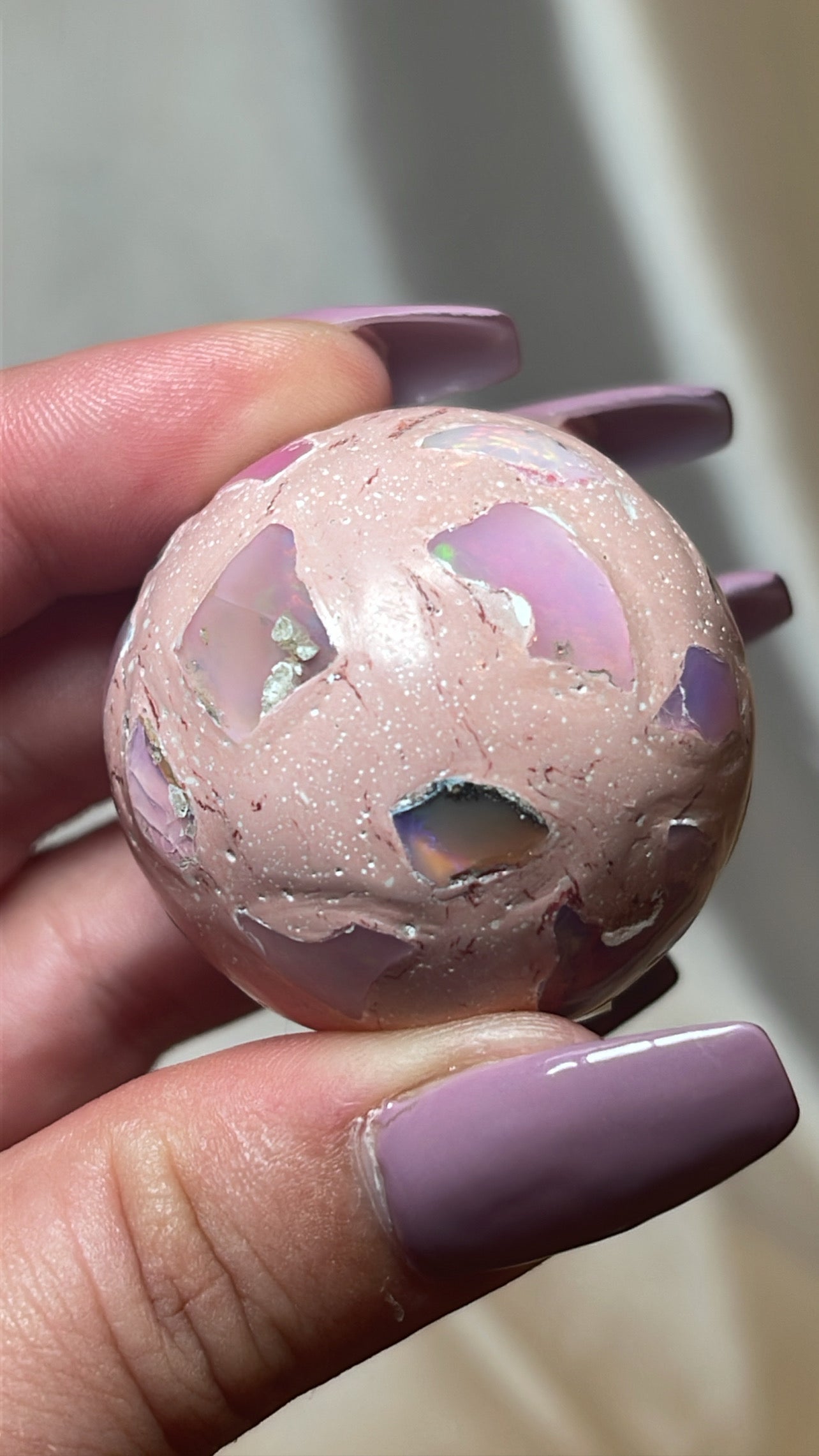 Mexican Fire Opal AAA Sphere