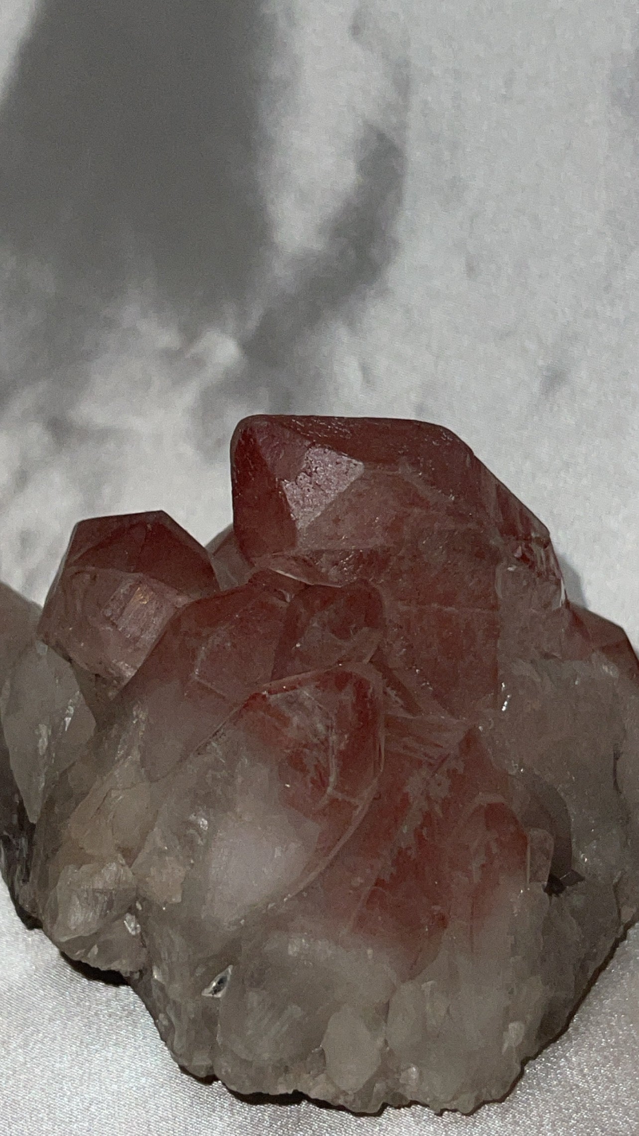 Scarlet Temple Lemurian XL Cluster