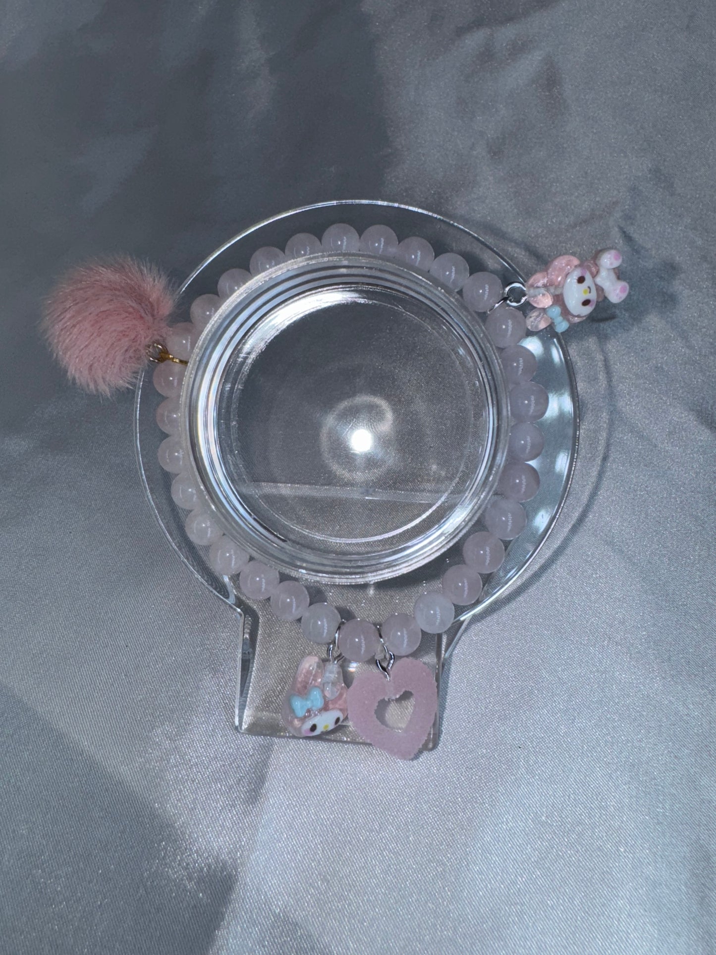 My Melody Rose Quartz 6mm Bracelet