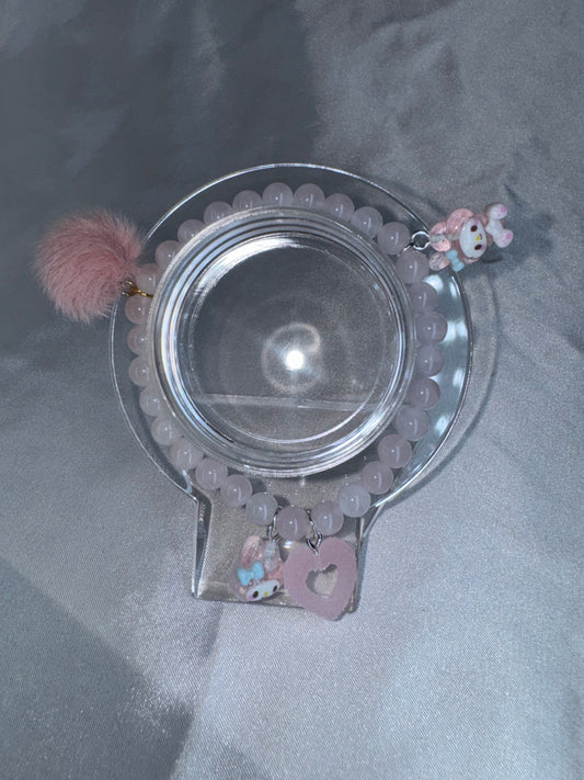 My Melody Rose Quartz 6mm Bracelet