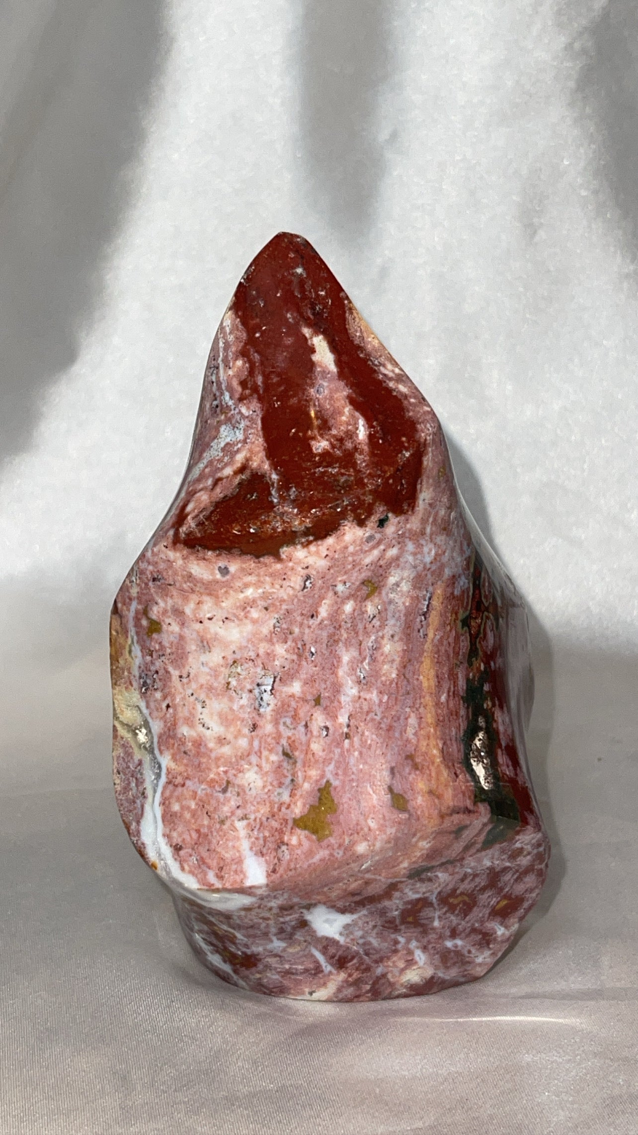 Pink Ocean Jasper AAA Large Flame