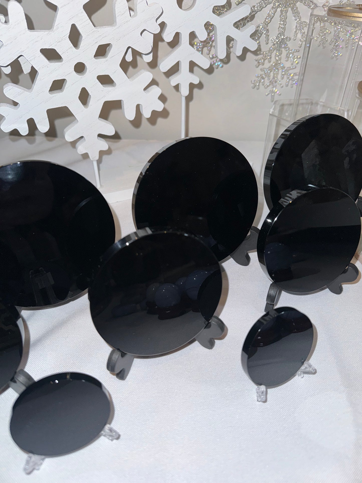 Obsidian Scrying Mirror