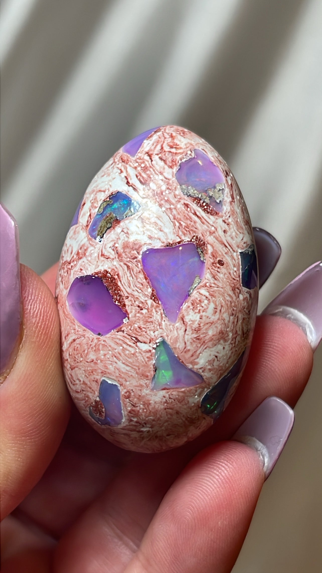 Mexican Fire Opal AAA Egg