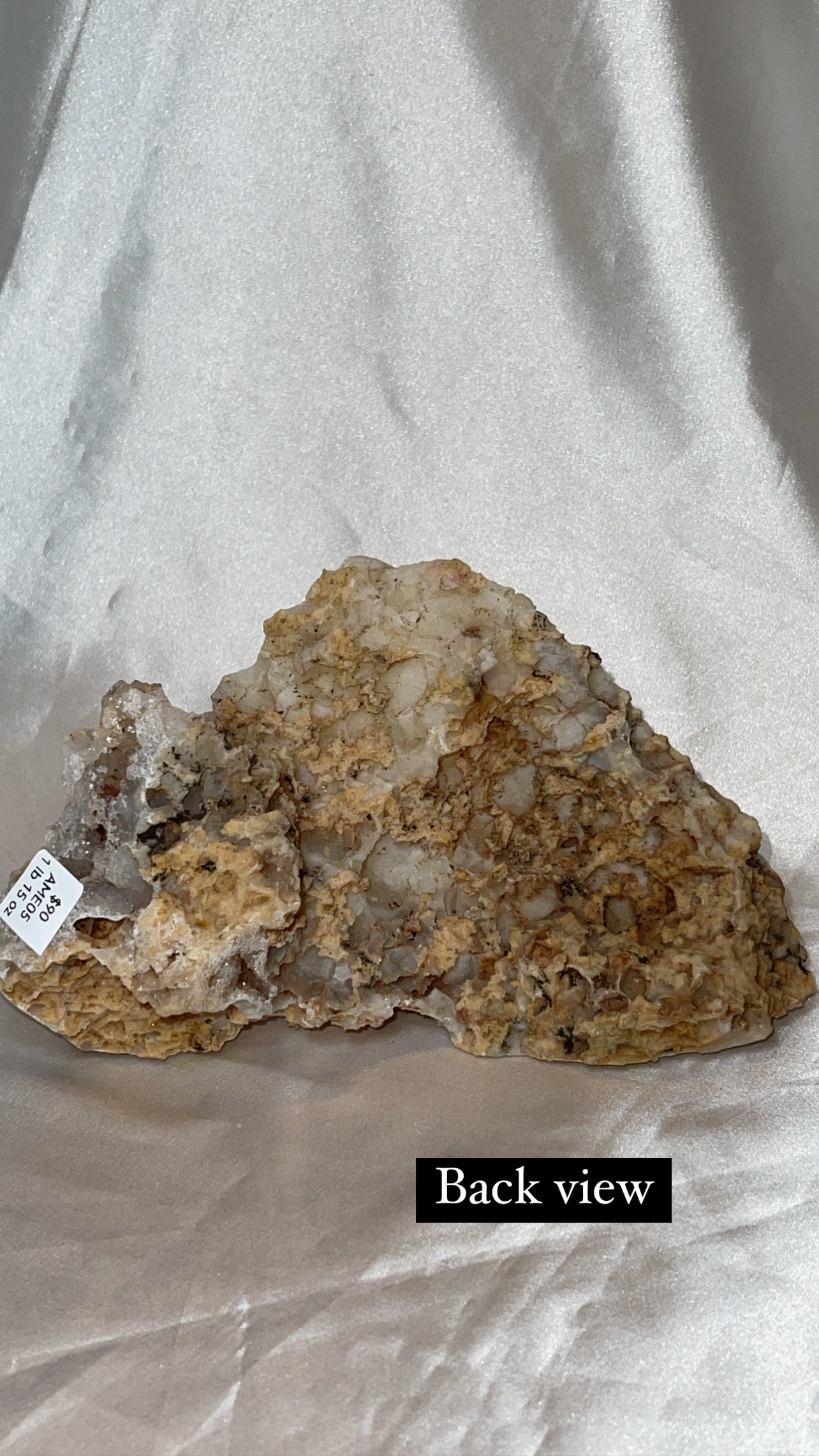 Druzy Pink Amethyst Large Cut Base