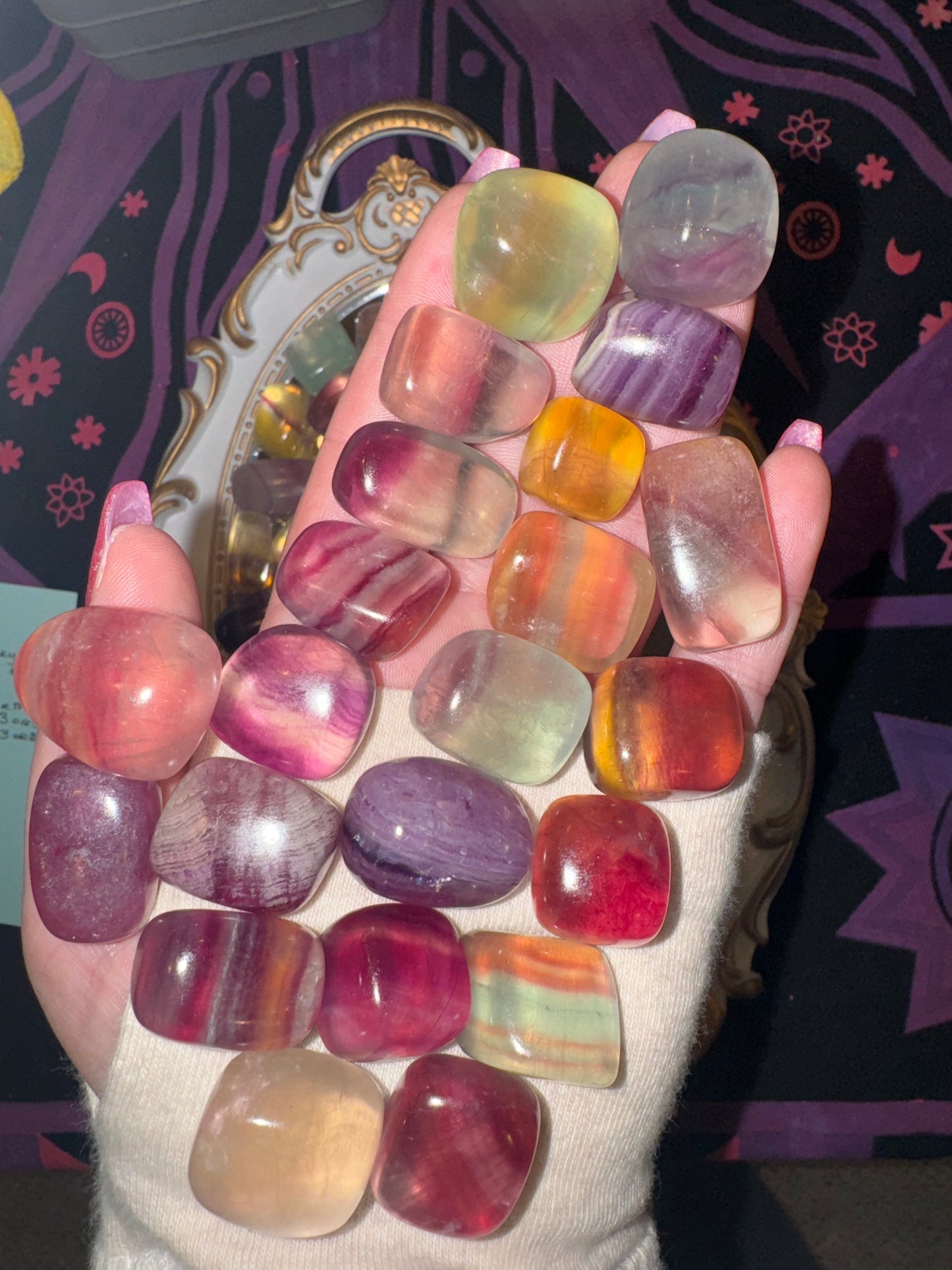 Candy Fluorite Tumble