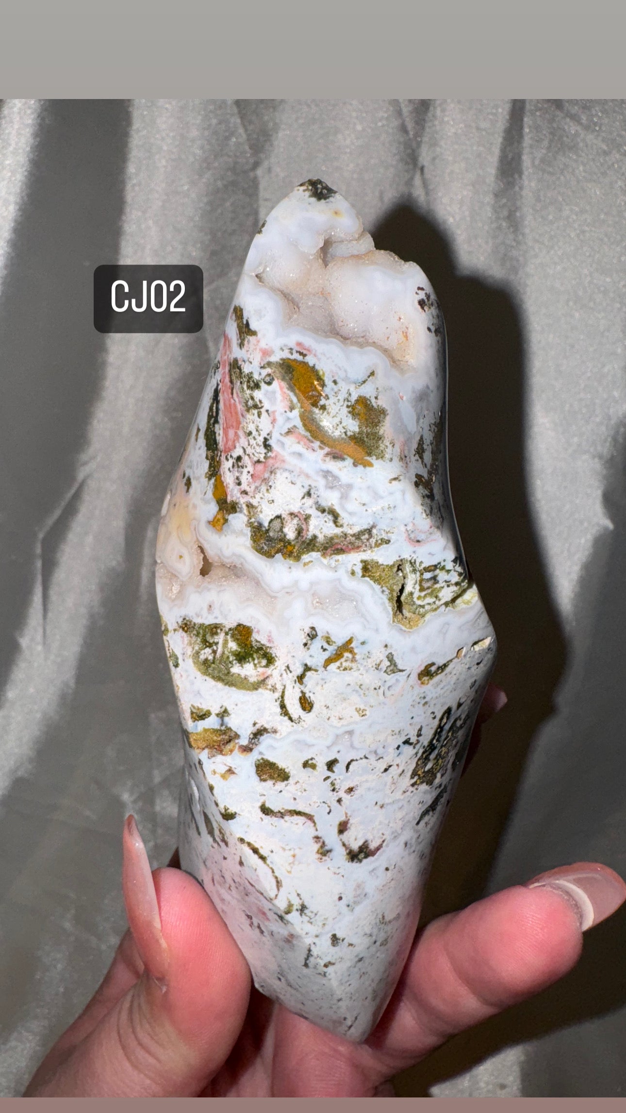 Cosmic Ocean Jasper AAA Flames