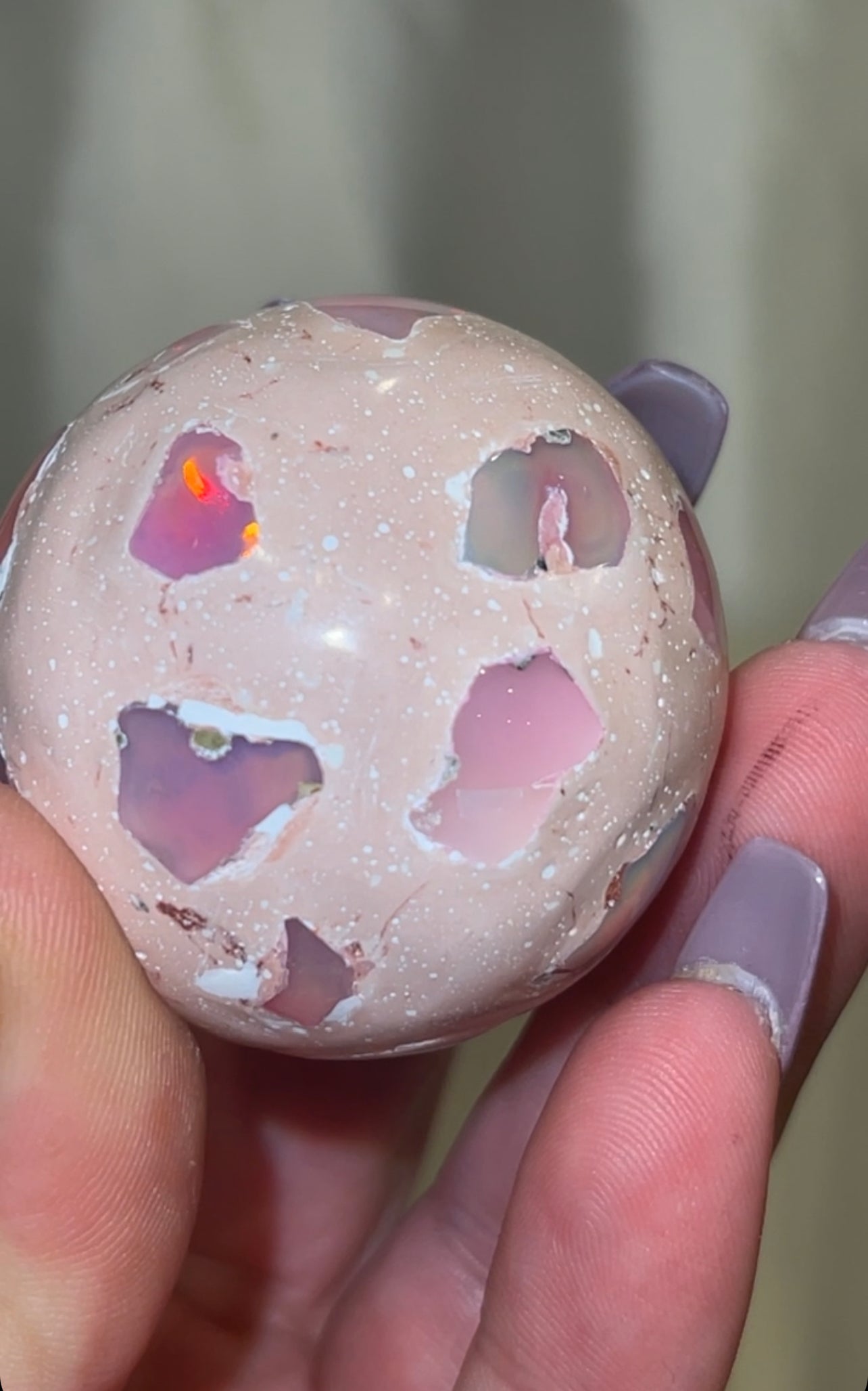 Mexican Fire Opal AAA Sphere
