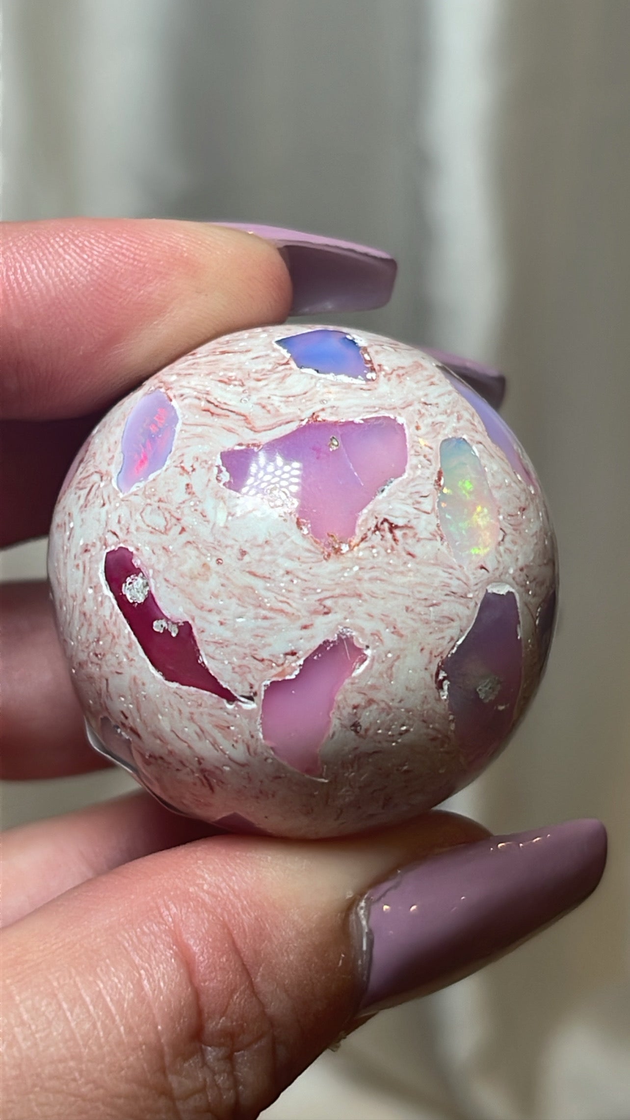 Mexican Fire Opal AAA Sphere