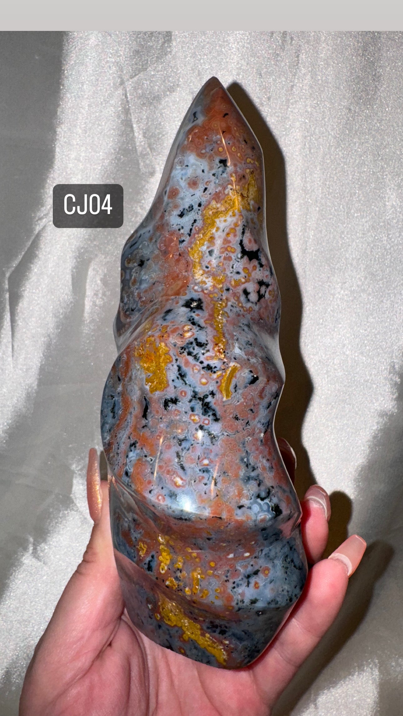 Cosmic Ocean Jasper AAA Flames