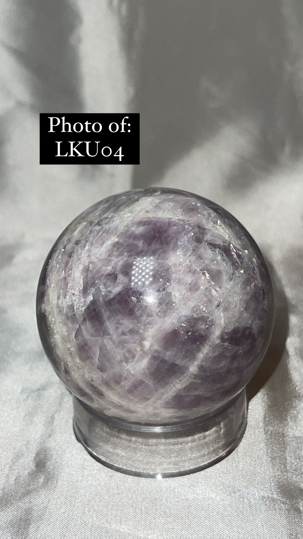 Kunzite High Grade Large Sphere