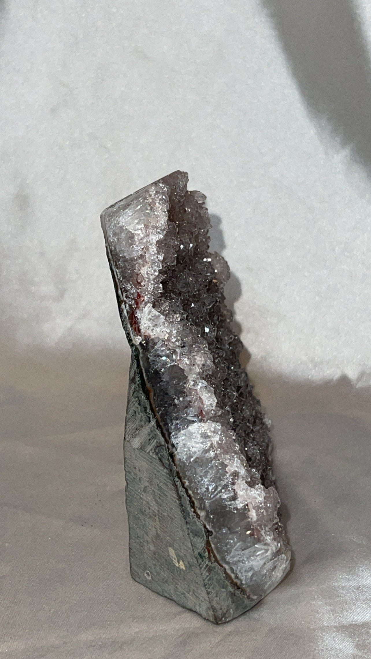 Druzy Galaxy Amethyst Cut Base