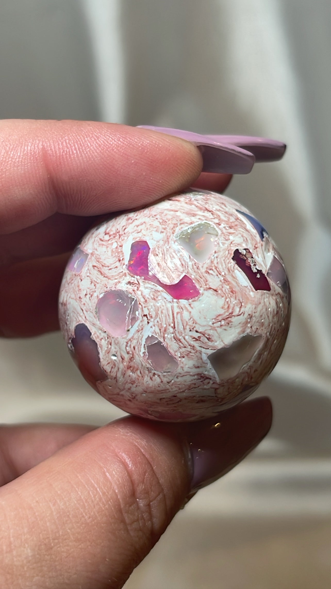 Mexican Fire Opal AAA Sphere