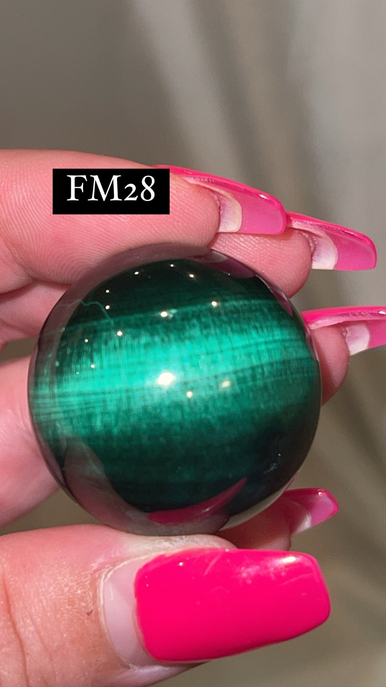 Velvet Fibrous Malachite AAA Sphere