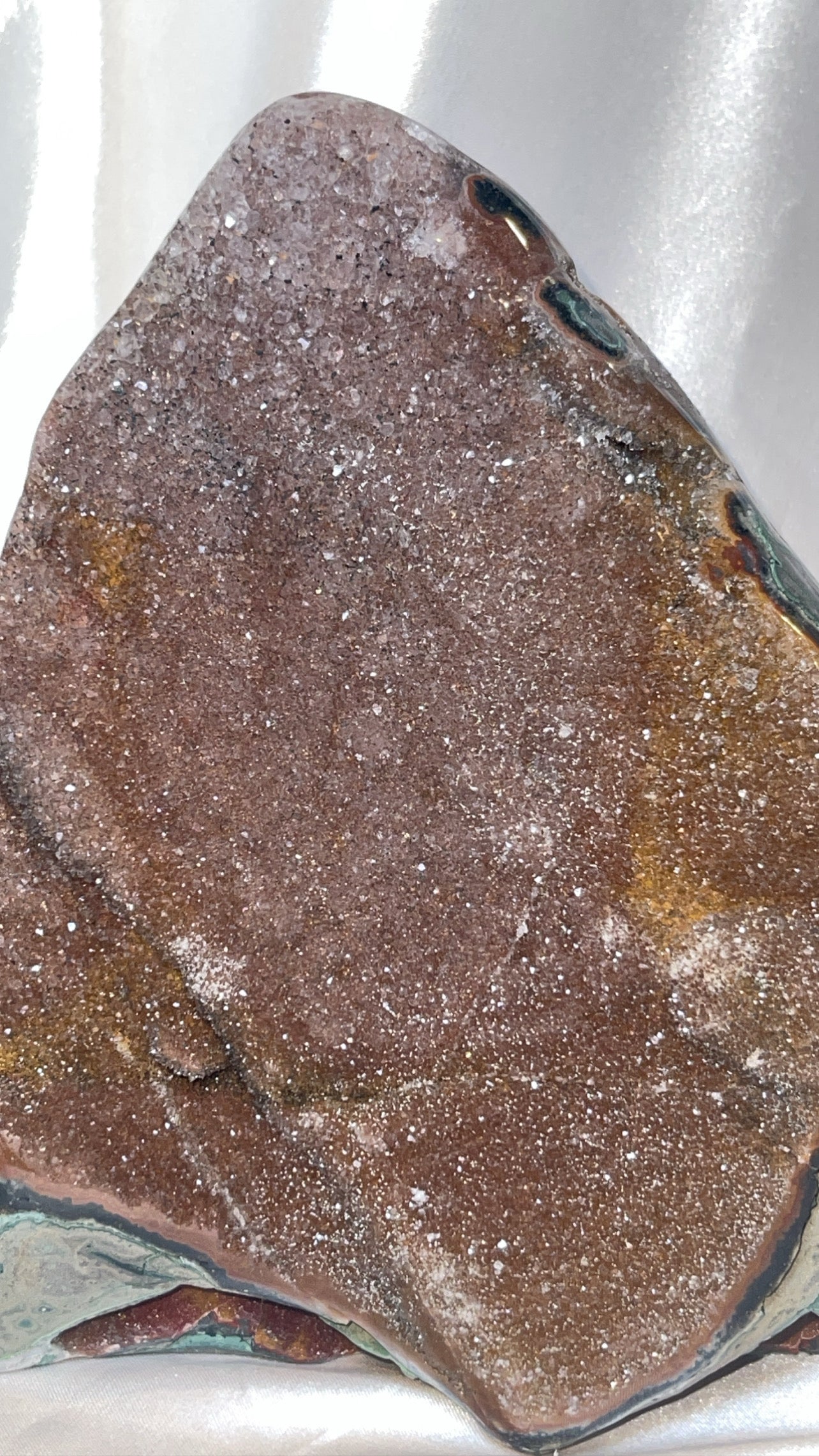 Druzy Galaxy Amethyst AAA XXL Cutbase