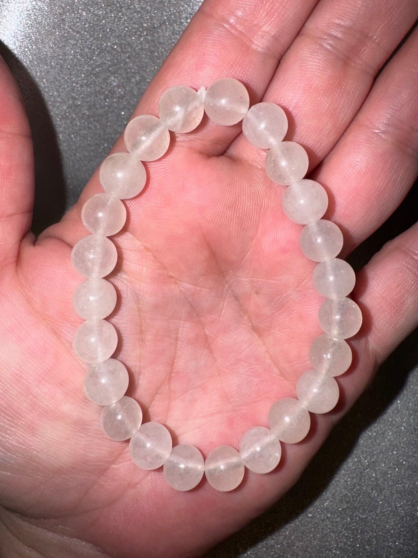 Clear Quartz Bracelet 8mm