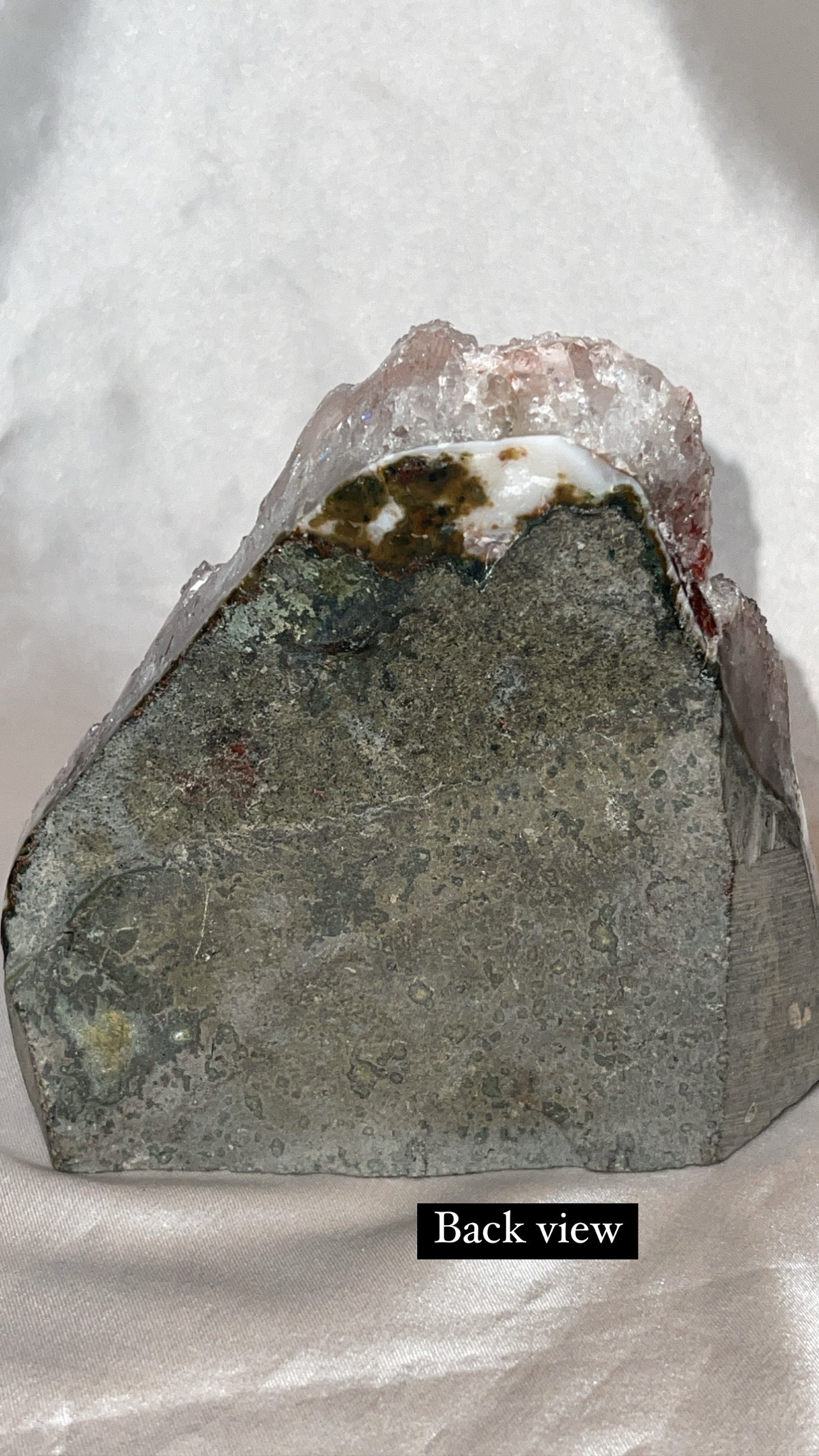 Druzy Galaxy Amethyst Cut Base