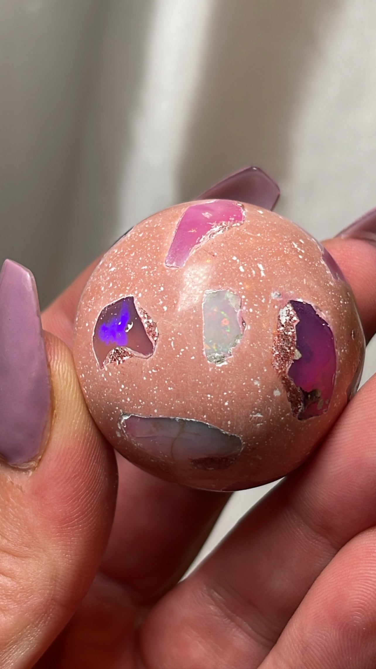 Mexican Fire Opal AAA Sphere