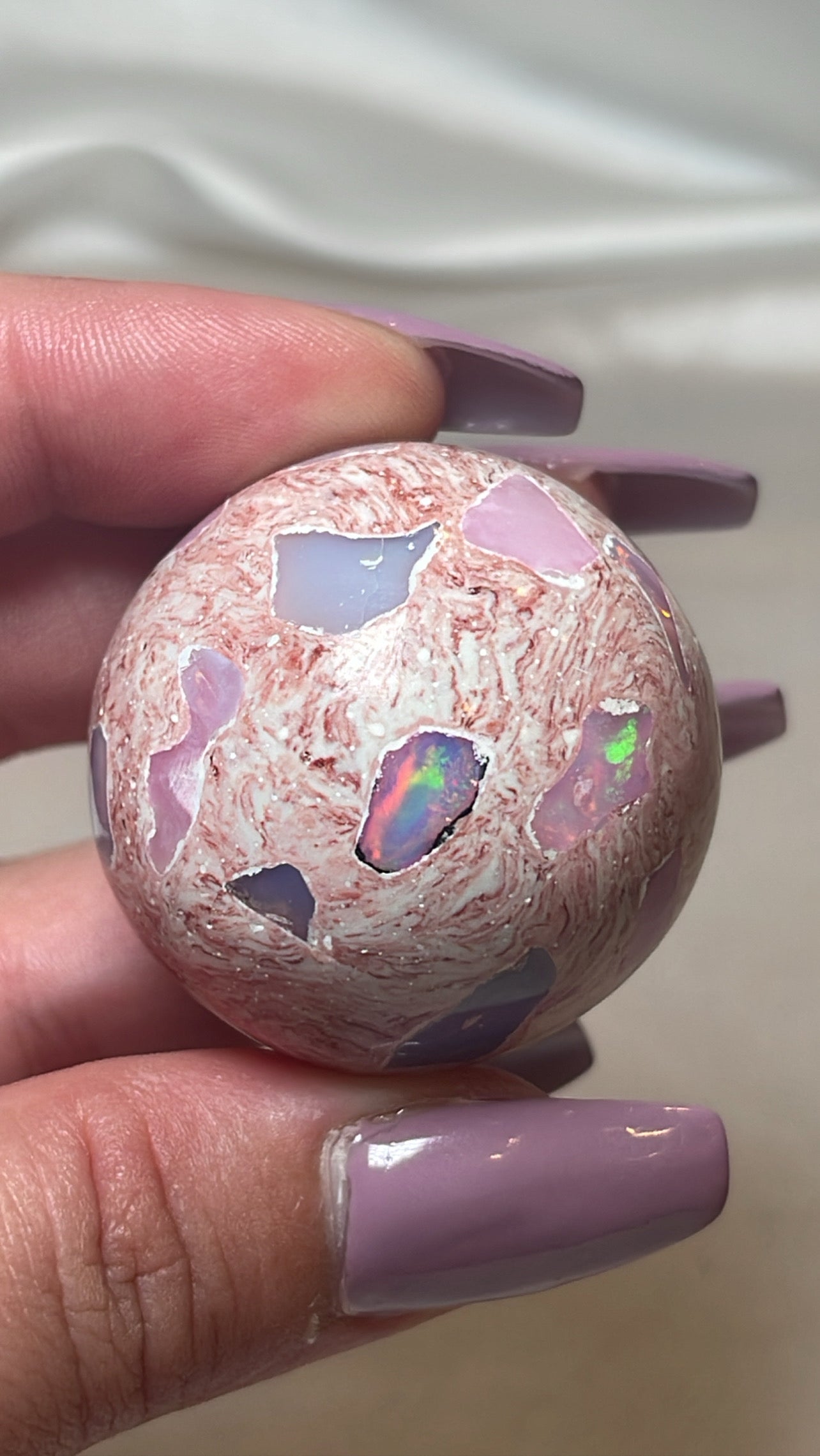 Mexican Fire Opal AAA Sphere