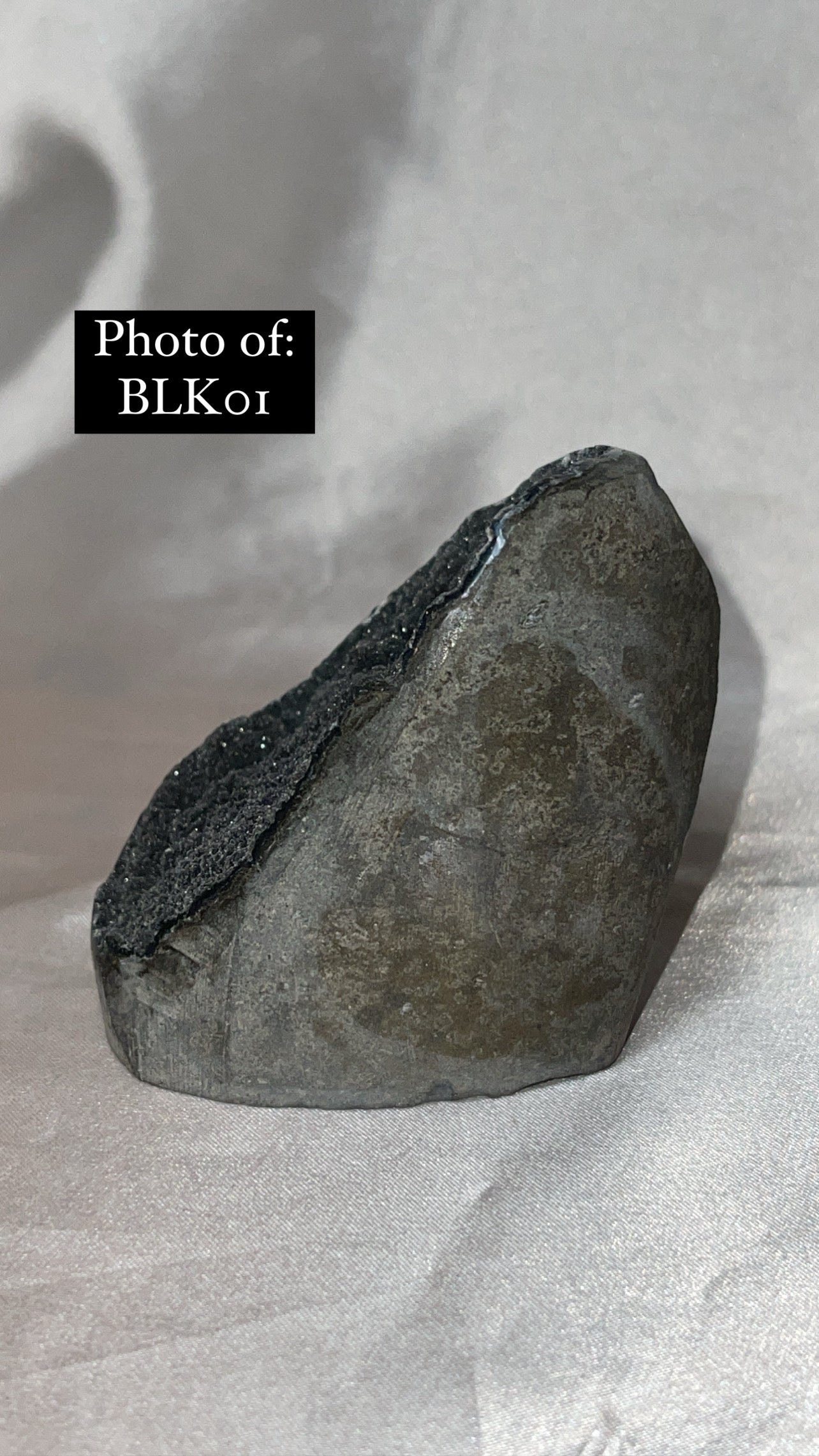 Black Amethyst Cut Base