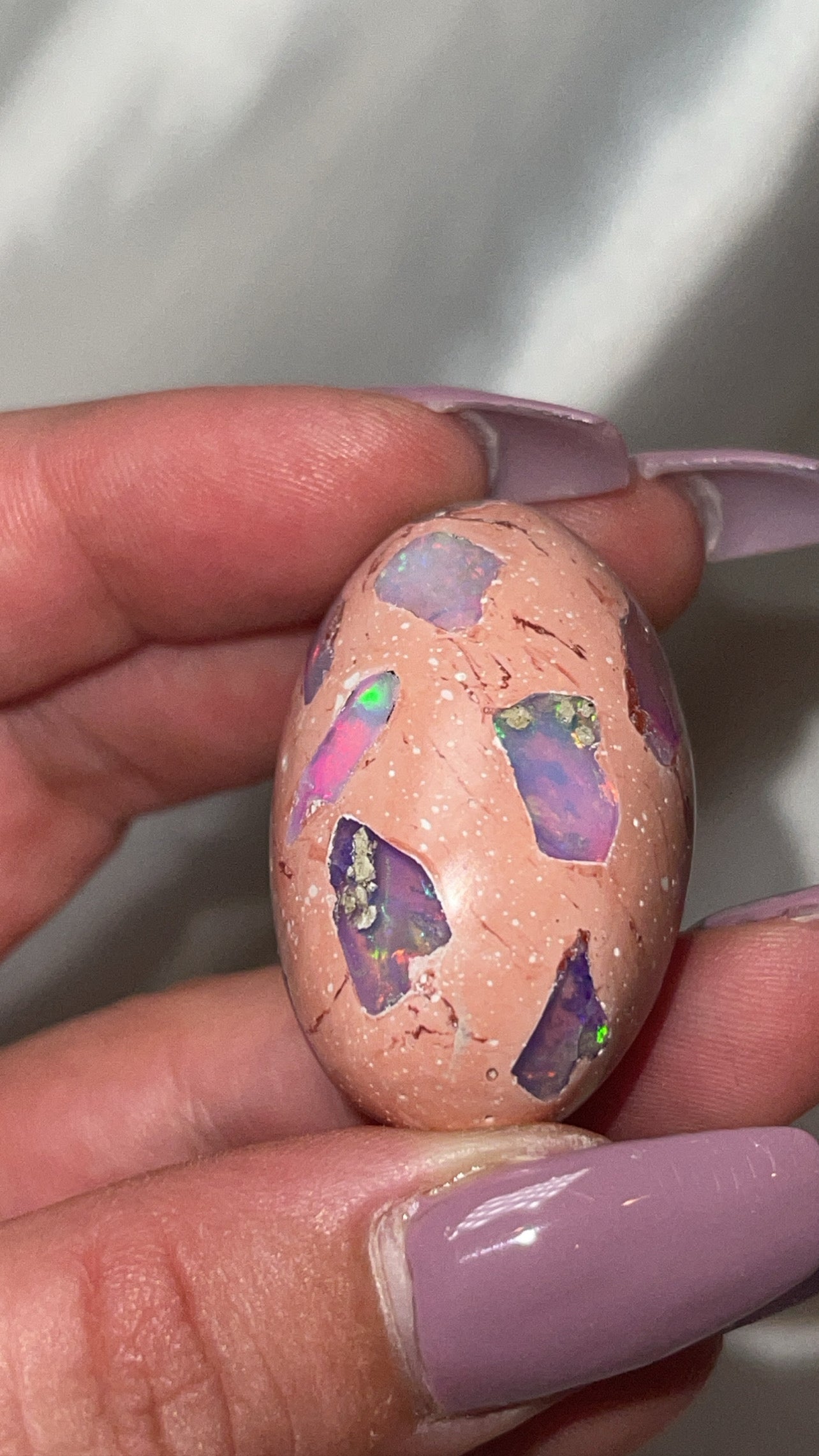 Mexican Fire Opal AAA Egg