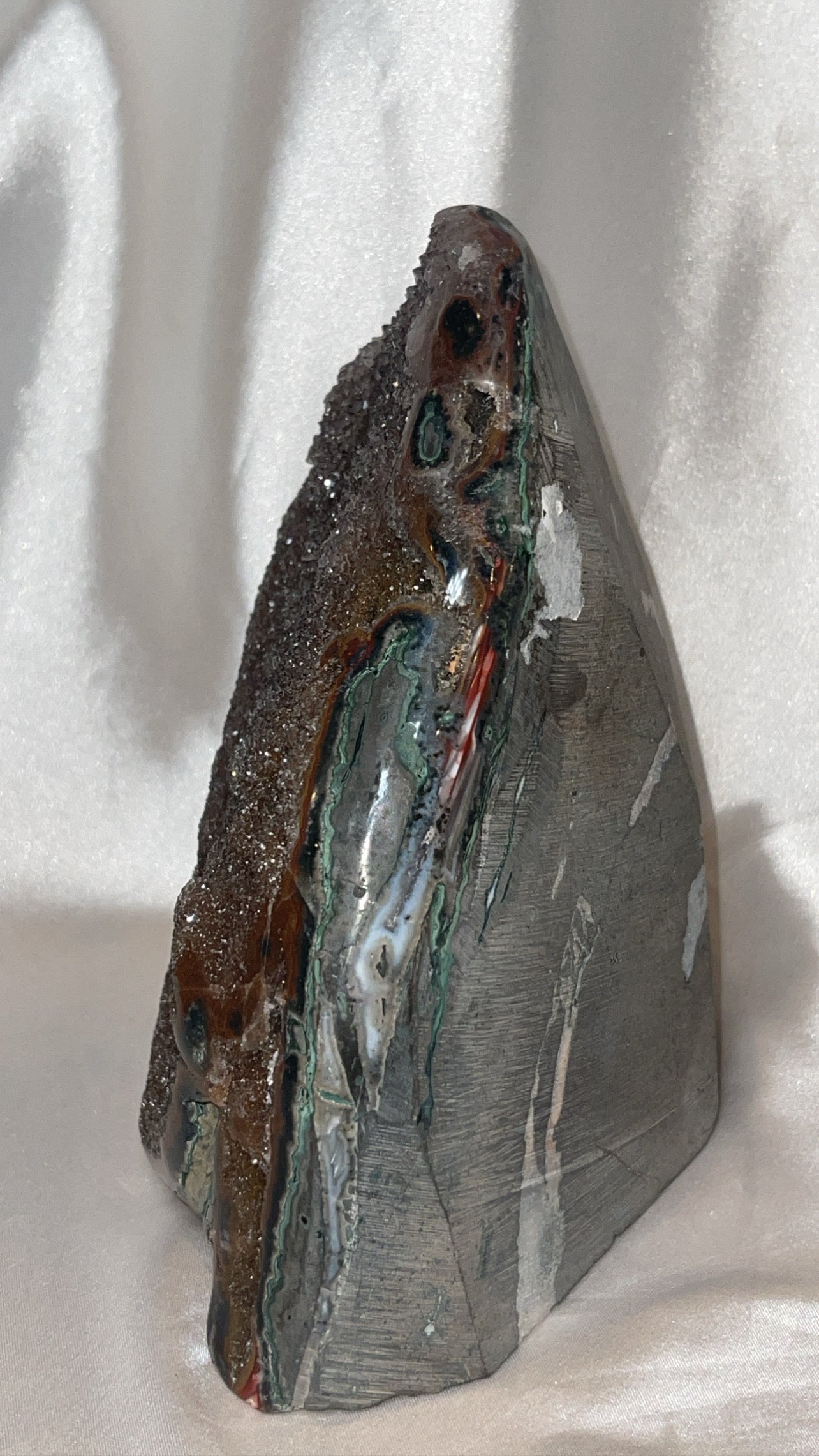 Druzy Galaxy Amethyst AAA XXL Cutbase
