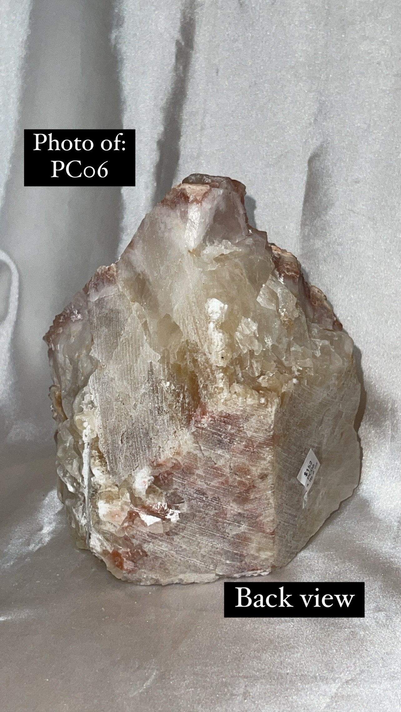 Pink Calcite Large Display Specimen