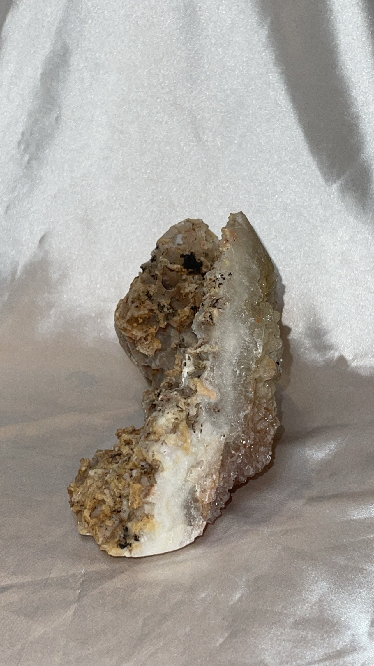 Druzy Pink Amethyst Large Cut Base