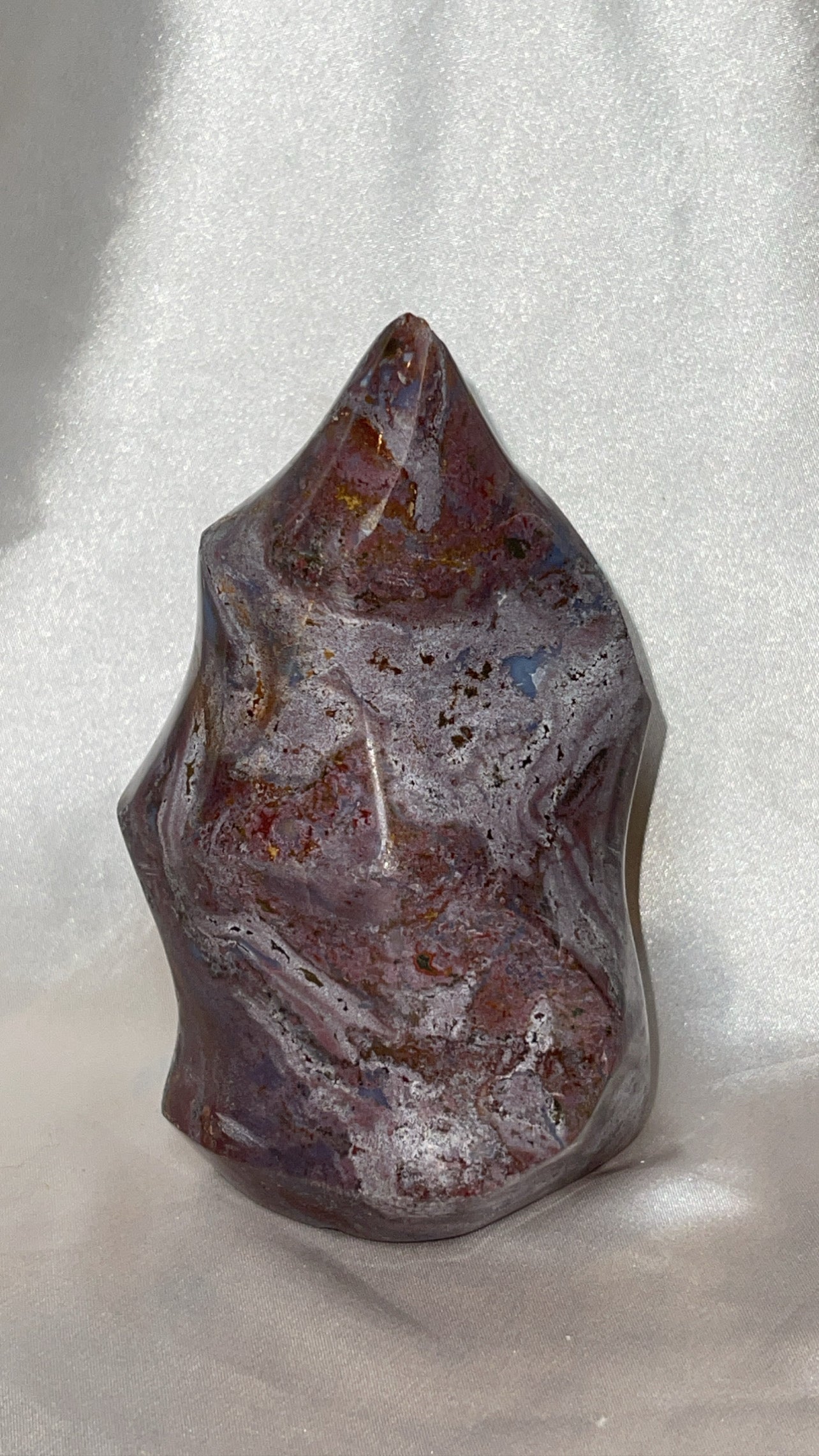 Pink/Purple Ocean Jasper AAA Large Flame
